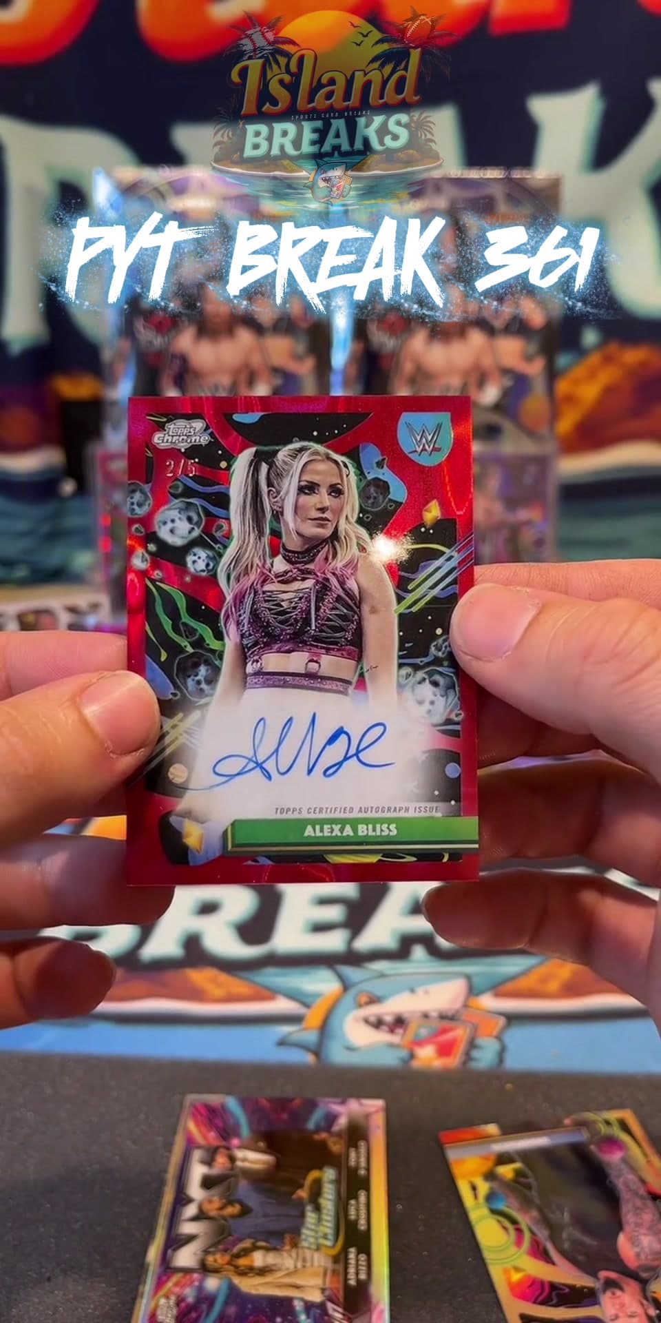 PYT BREAK 361 in the books! 3 Planet cards in 4 boxes!? π₯ππΌ #cardbreaks #wwecards #wrestlingcards #WWE #wwetopps