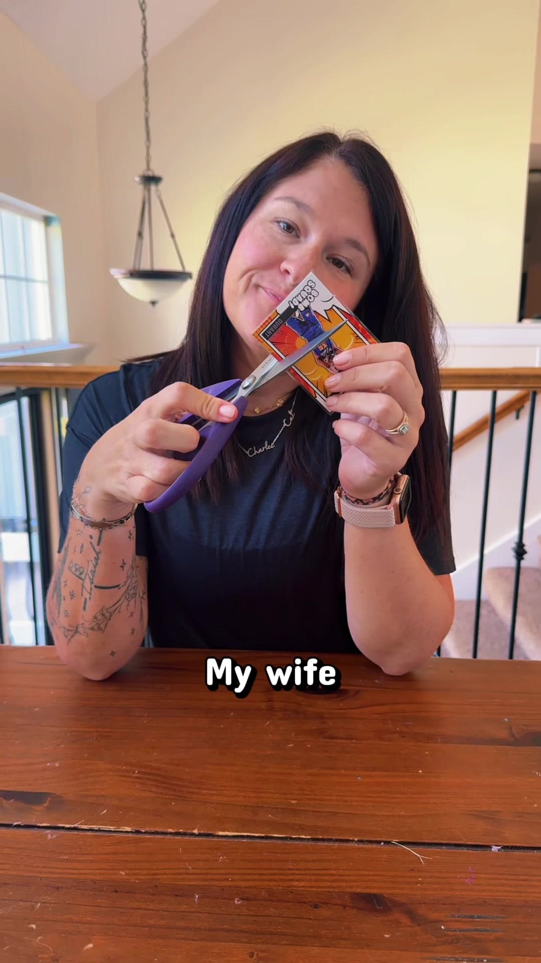 #sportscards #funny #wife