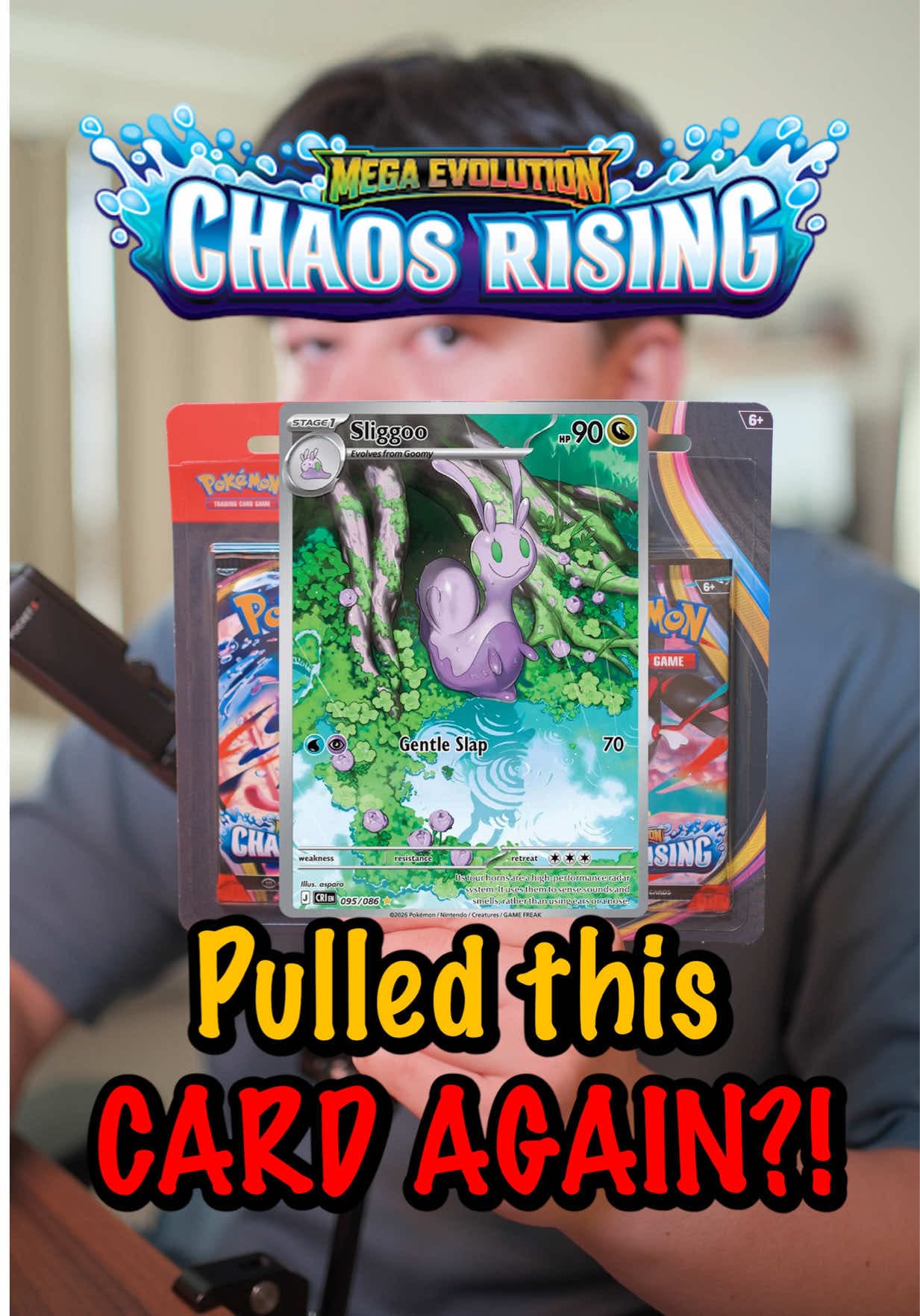 Do 3 Pack Blisters have terrible hit rates?! • @Pokémon Company Int’l @Pokémon/ポケモン【公式】 • #chaosrising #pokemoncards #pokemonpackopenin