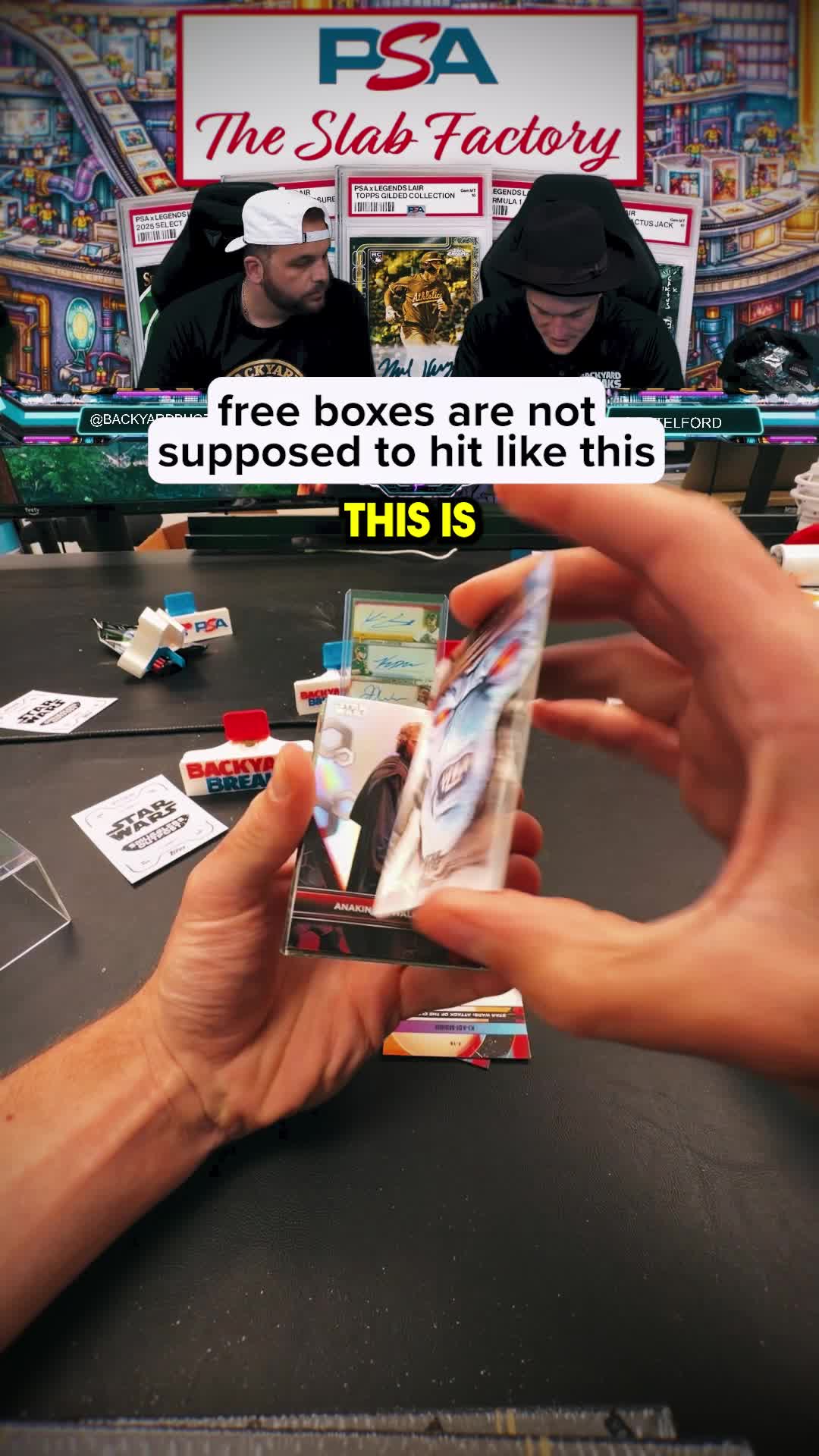 A free Commander Cody 1/1 super came out of Smugglers Outpost Star Wars. Follow @backyardbreaks and click the link in bio to watch live and