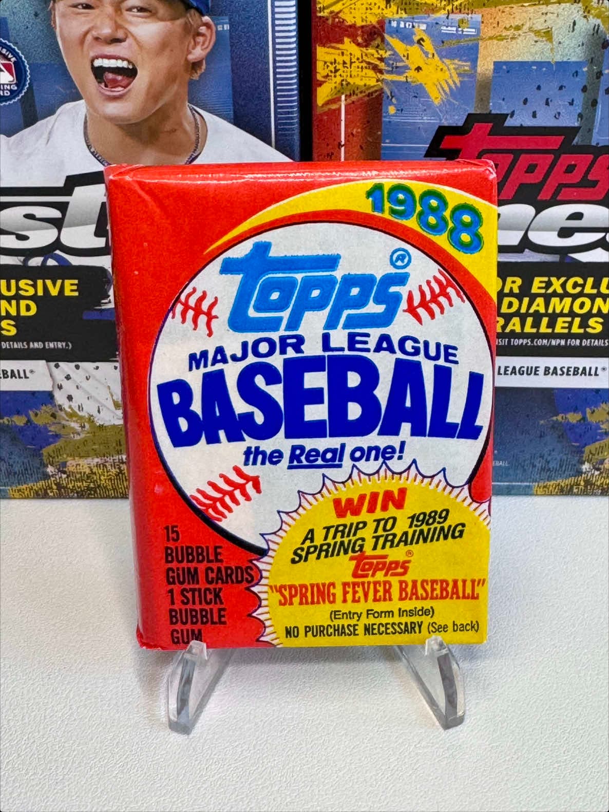 1988 Topps Baseball! #sportscards #thehobby
#tradingcards #topps #panini @Topps @Panini America @Upper Deck ☑️ @RED SOX