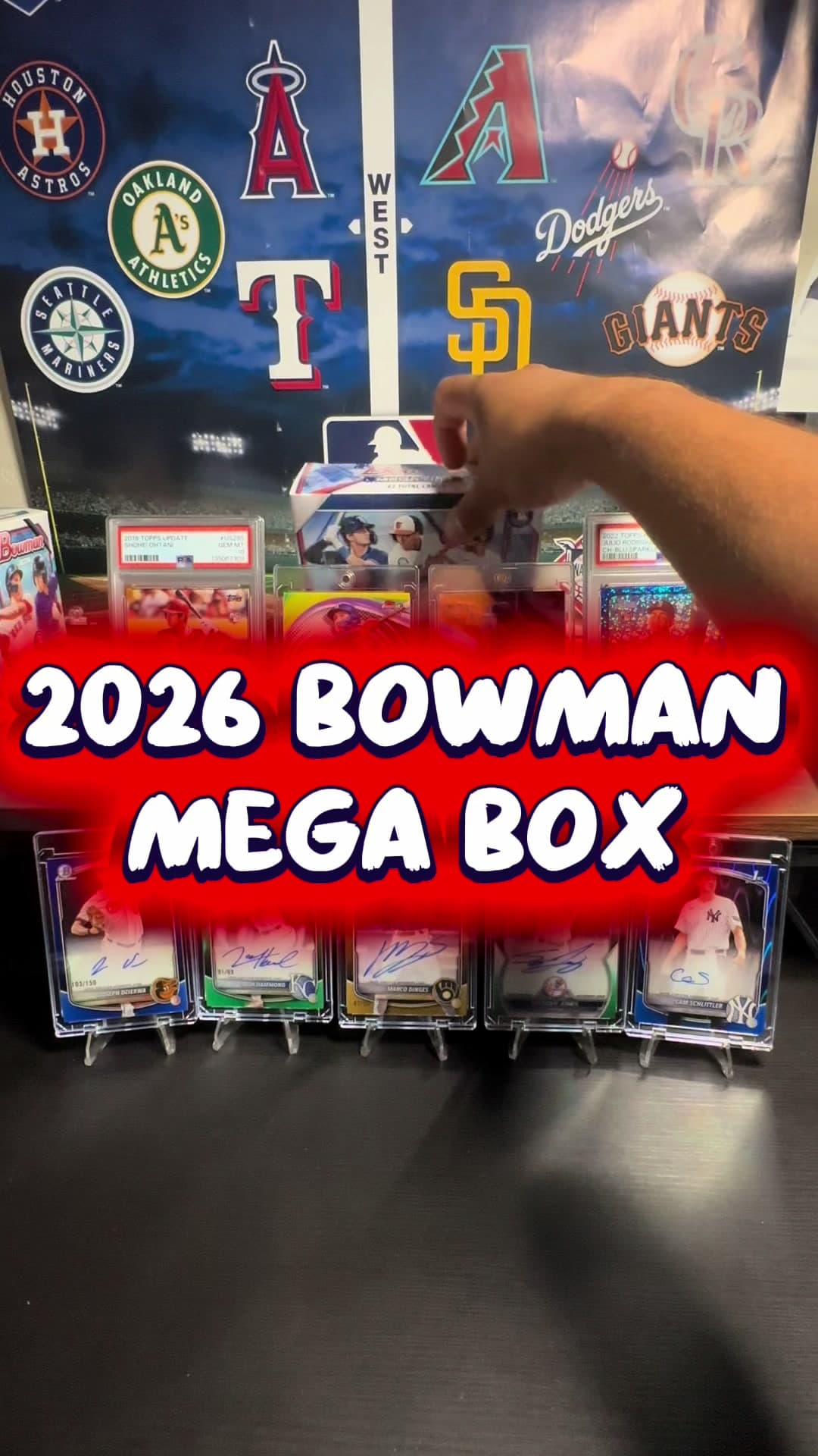 🔥HUGE AUTO INCOMING!!🔥 2026 Bowman Mega Box!!! #foryoupage #sportscards #tradingcards #bowmanbaseball #baseballcards