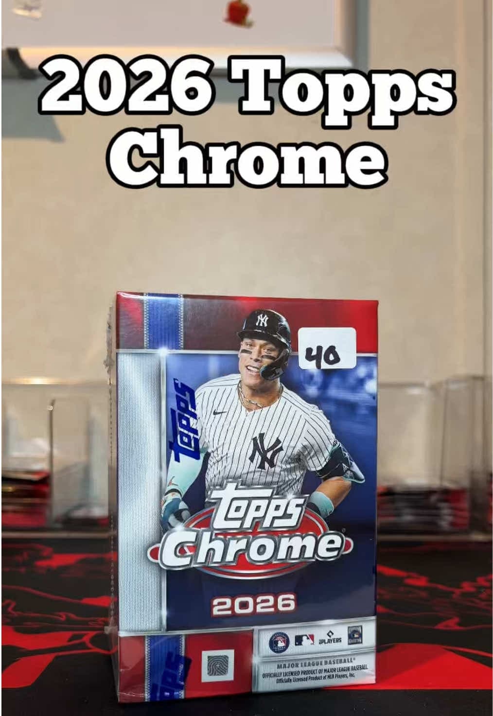 2026 Topps Chrome Blaster Box How has your Chrome luck been?👇 #topps #toppsbaseball #toppsbaseball #baseballcards #sportscards