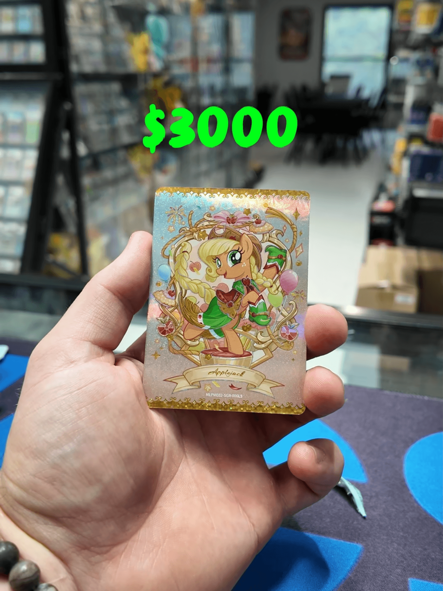 My Little Pony TCG CHASE CARD Episode 70!
I caved, they were just so convincing at the card shop. LUCKILY it paid off!! opening the never
