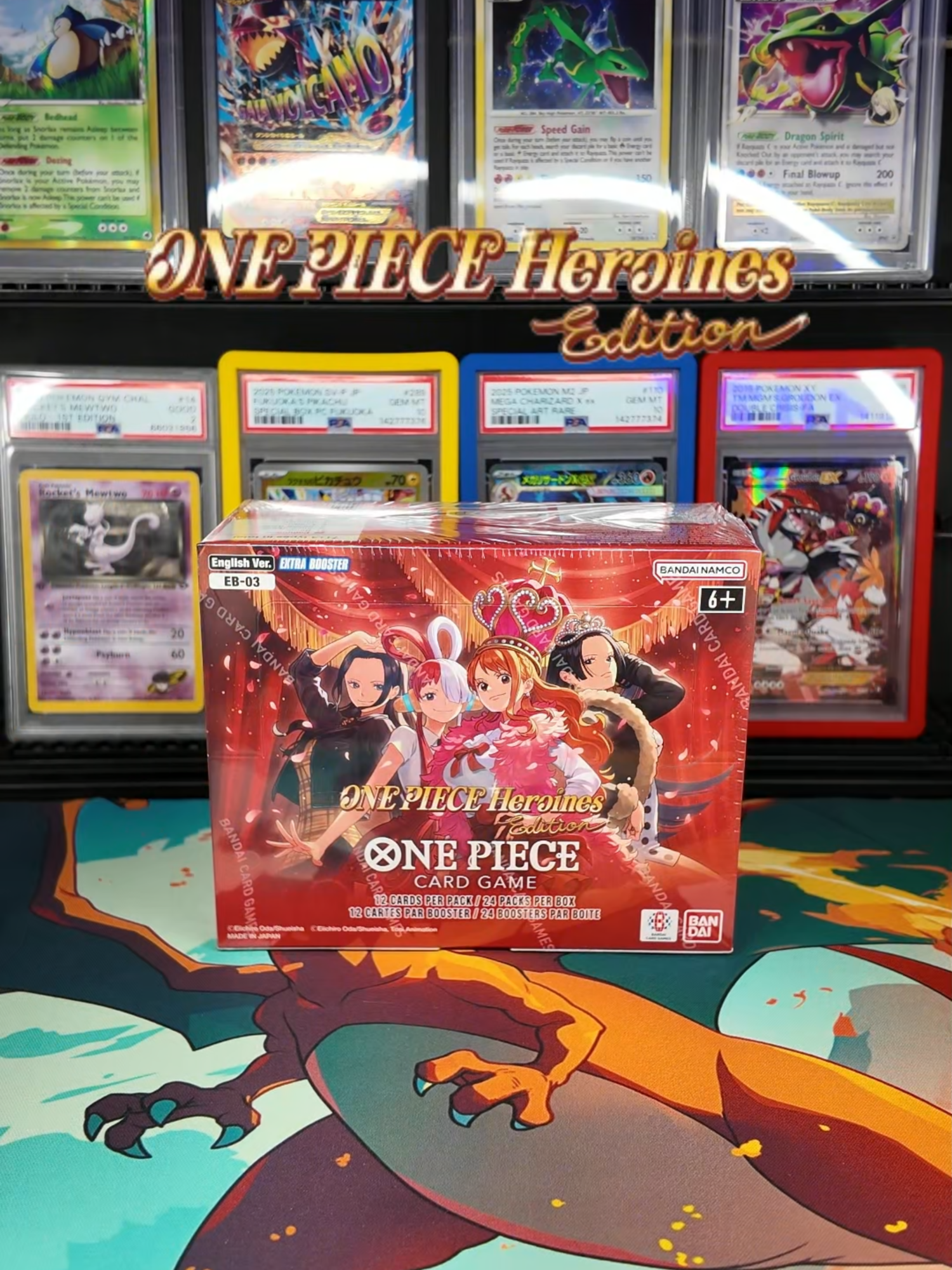 One Piece EB03 Possible GOD BOX Episode 71!
Got our hands on the Newest One Piece set! EB03! Thank you Just Card Stuff for this box!
make