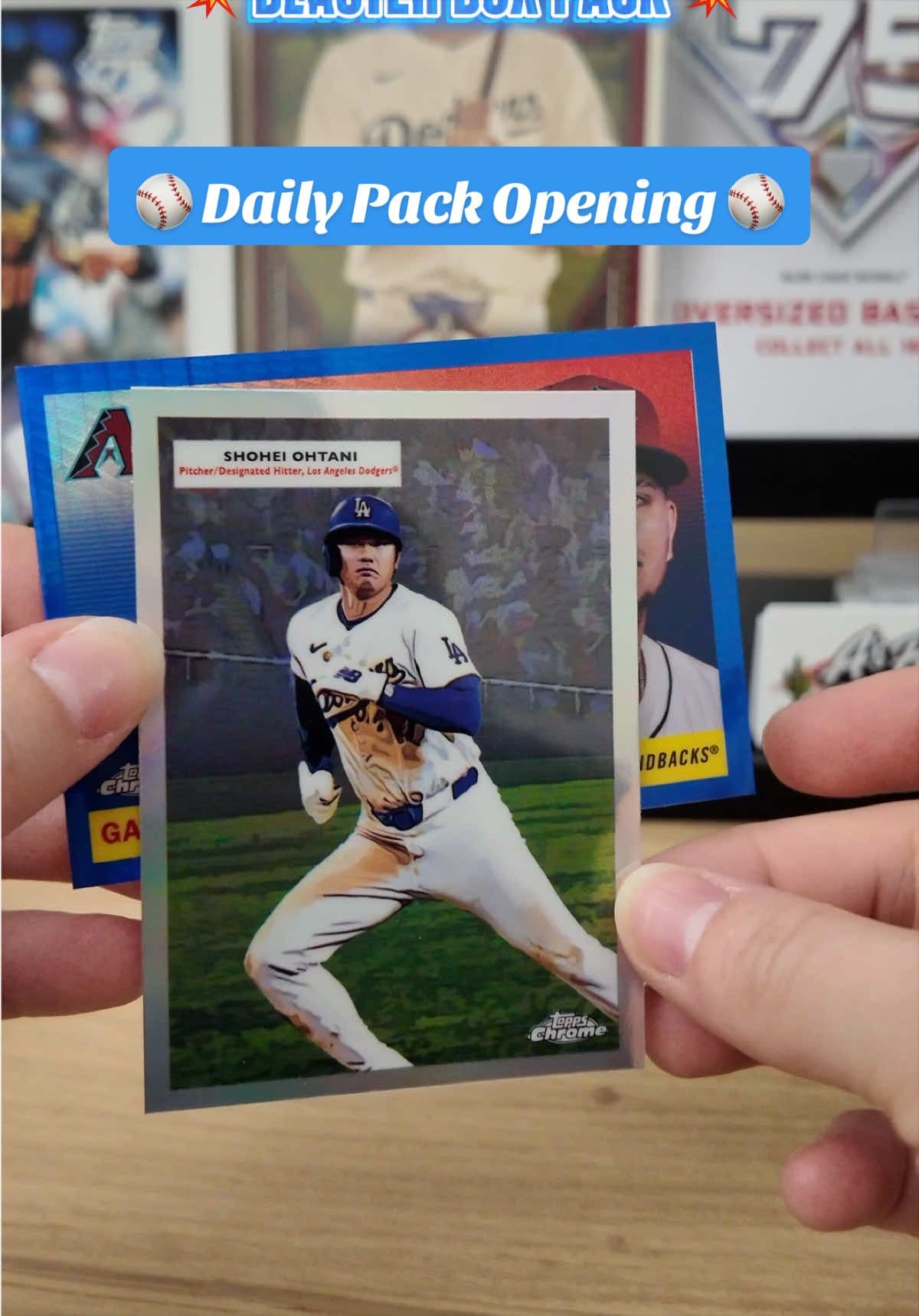 ⚾️ Daily Pack Opening ⚾️ 2025 Topps Chrome Platinum Baseball Blaster Box Pack #Topps #MLB #fyp #toppschrome #collx @CollX @ebay @Card Deale