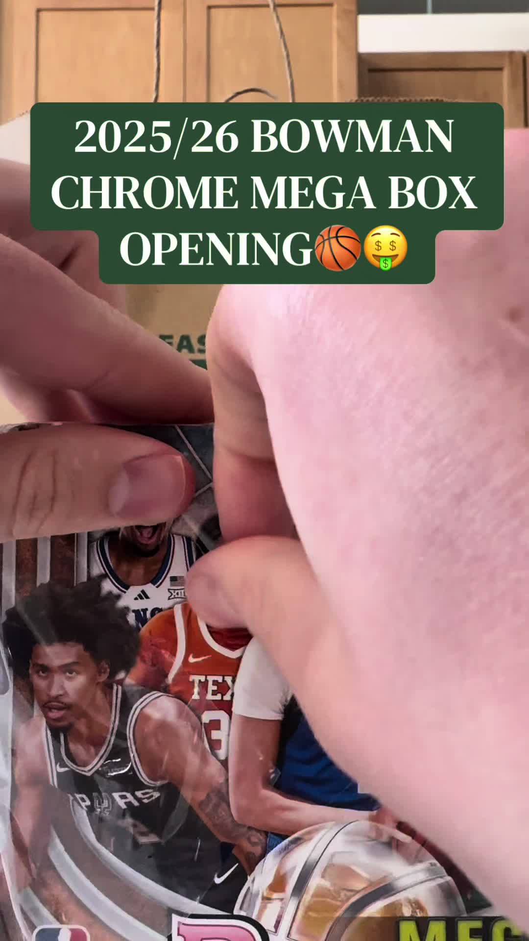 2025-26 Bowman Mega! Overall could have been better but fun rip. Lmk what I should open next!
#bowman #basketball #nba