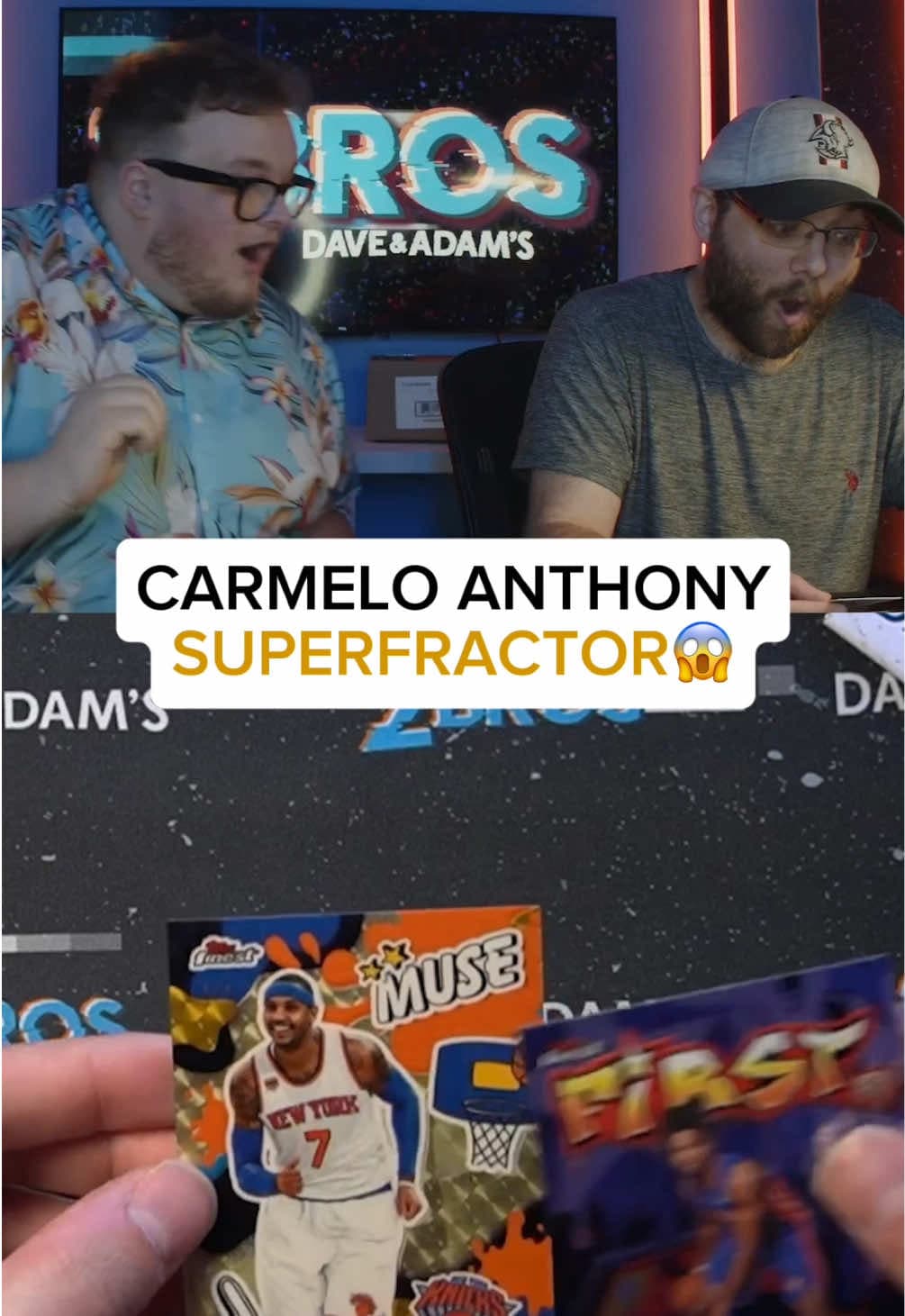 this card rules‼️‼️‼️ Carmelo Anthony 1/1 from Topps Finest Basketball🙌🙌🙌 @dacardworld @Topps #nba #sportscards #carmeloanthony #topps #k