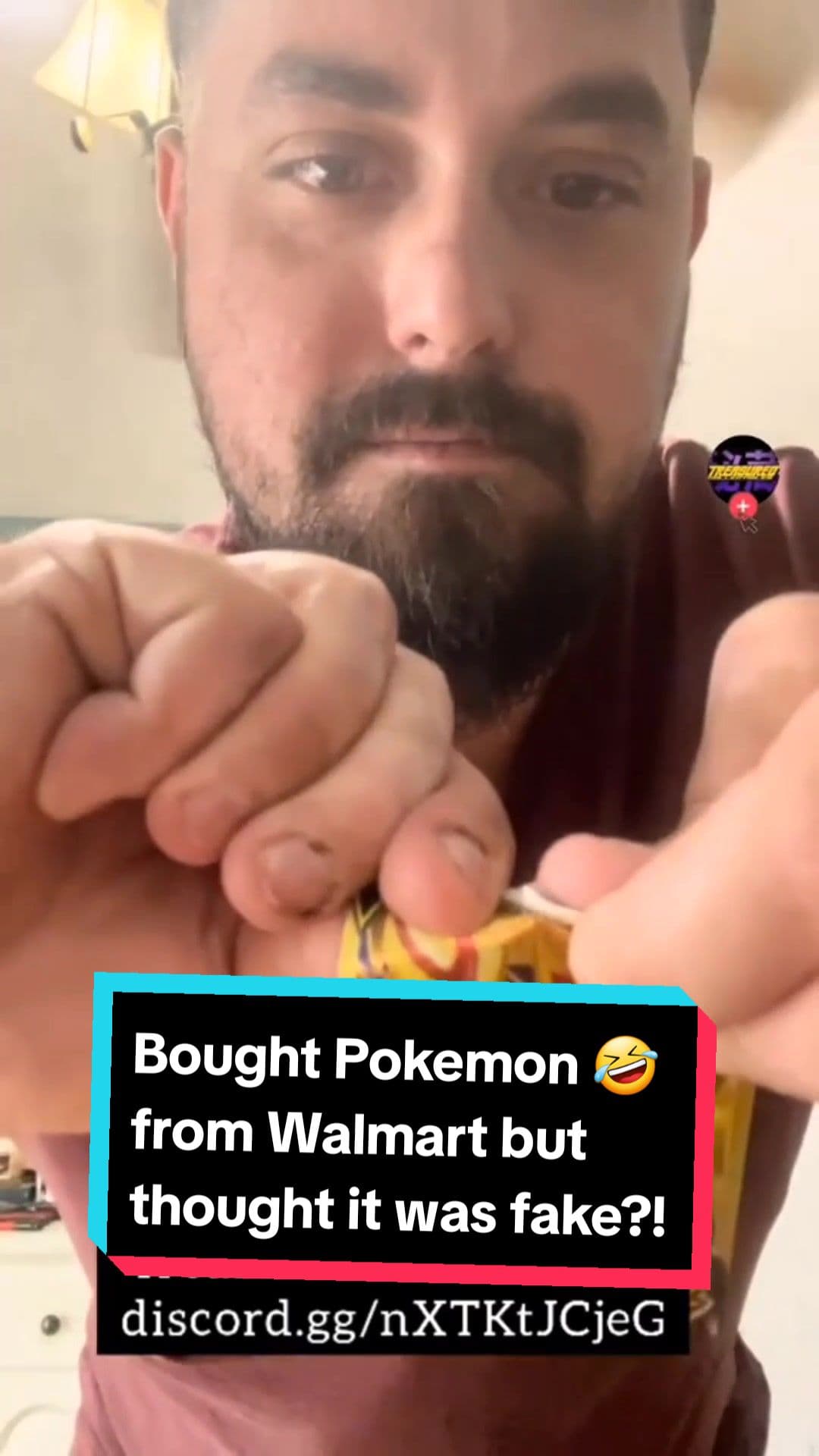 Man buys sealed Pokemon, thought it was fake then lives to regret it. Leave a like & comment if you think it's hilarious, stupid, or both!?