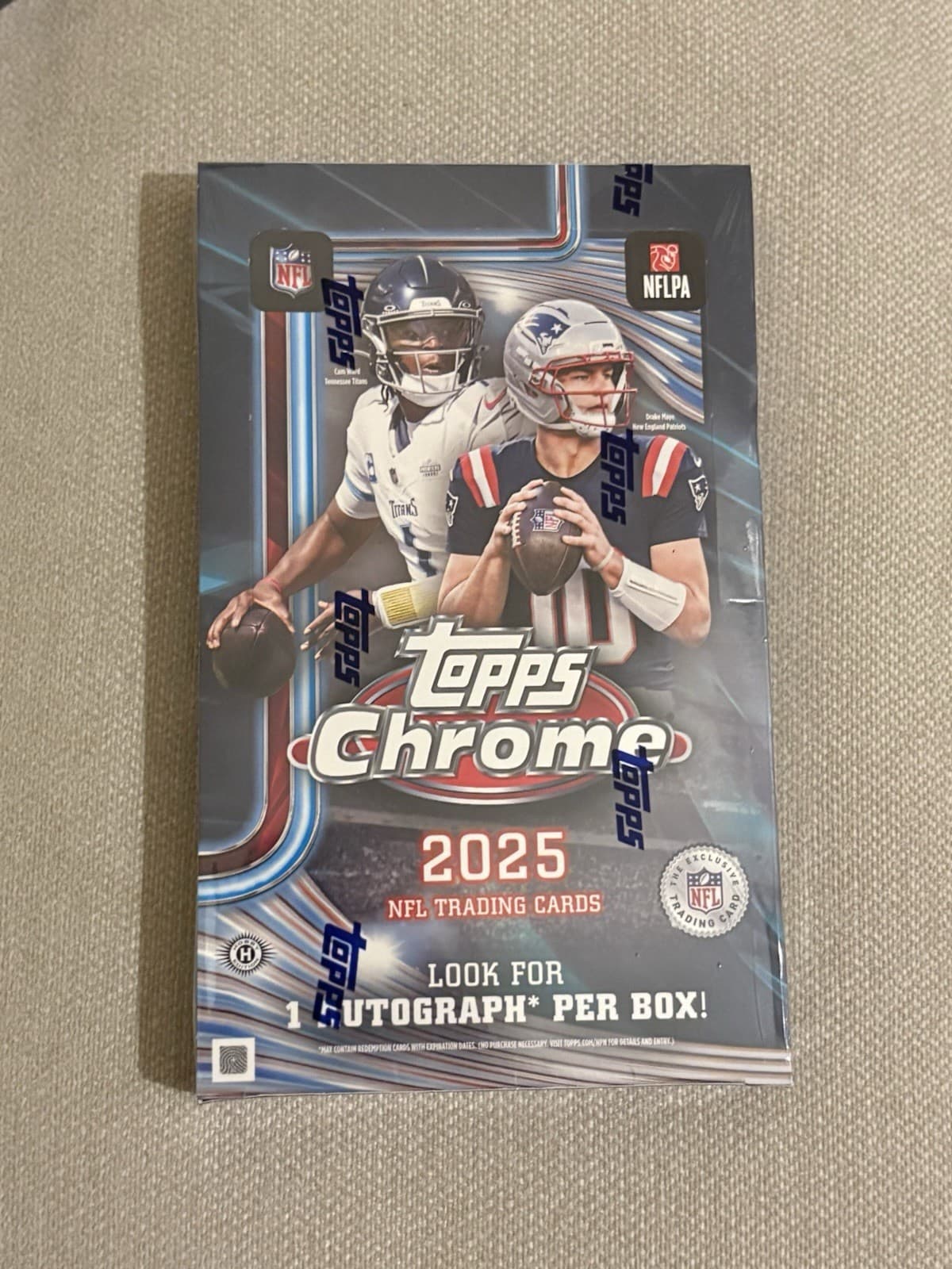 Josh Allen's 2025 Topps Chrome 1/1 Sold for $1.35 Million at Fanatics Auction