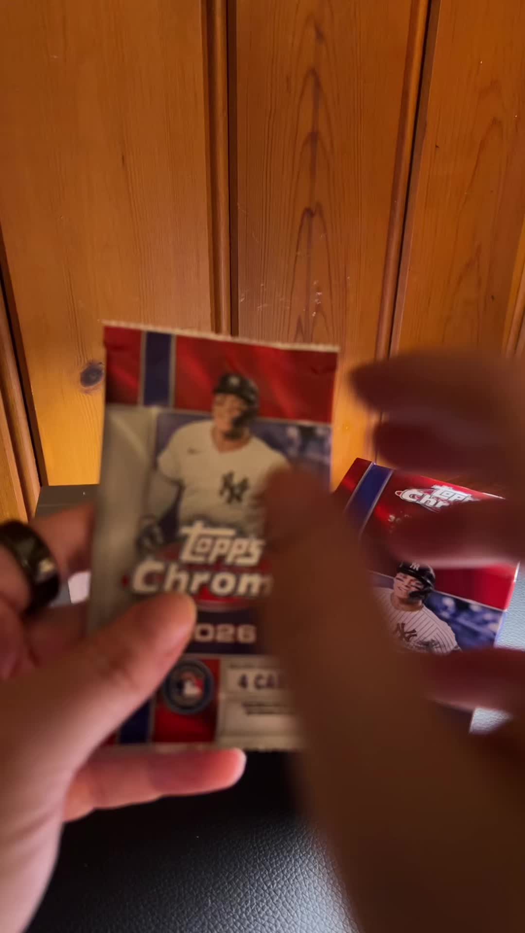 I like things that shine! 2026 Topps Chrome Baseball cards 🃏 #baseballcardsoftiktok #sportscards #toppschrome #auto #autograph