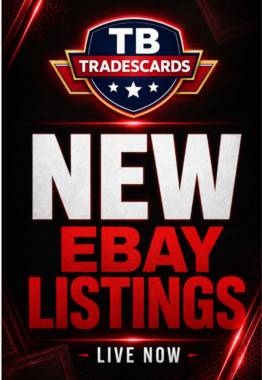 🚨 The TBTradesCards eBay Store just got a MAJOR update! 🚨 Over 550+ active listings are now live, including: 🔥 PSA Slabs 🔥 Autos 🔥 Numb