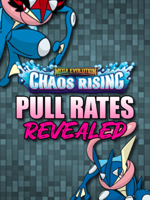 Chaos Rising pull rates have been revealed! Here are the pull rates for all rarities in the set. How are we feeling about these pull rates?