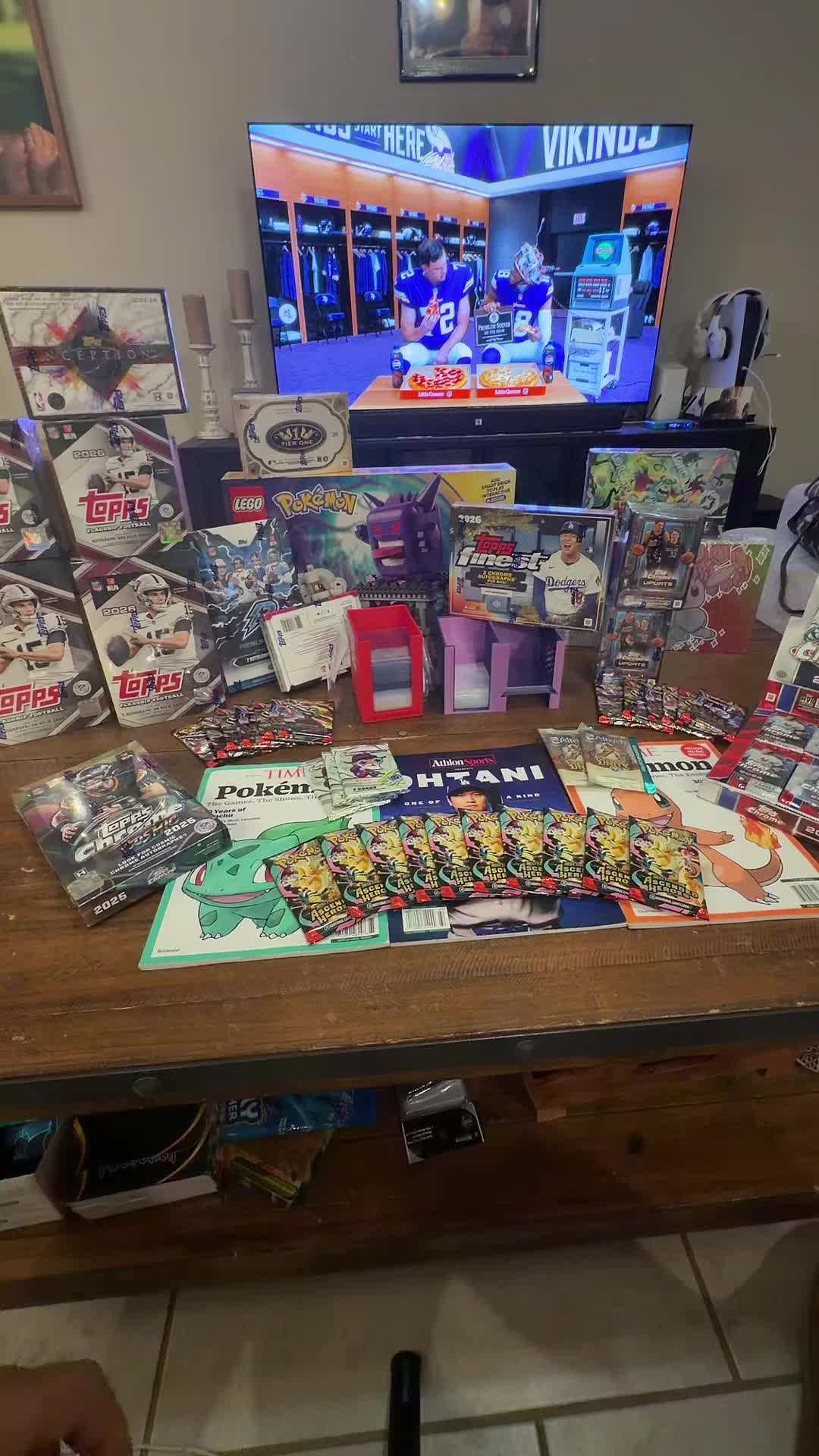 #hobbyLIFE #POKEMON #TOPPSCHROMECOSMIC #FLAGSHIPFOOTBALL #LORCANA @Topps @Lorcana