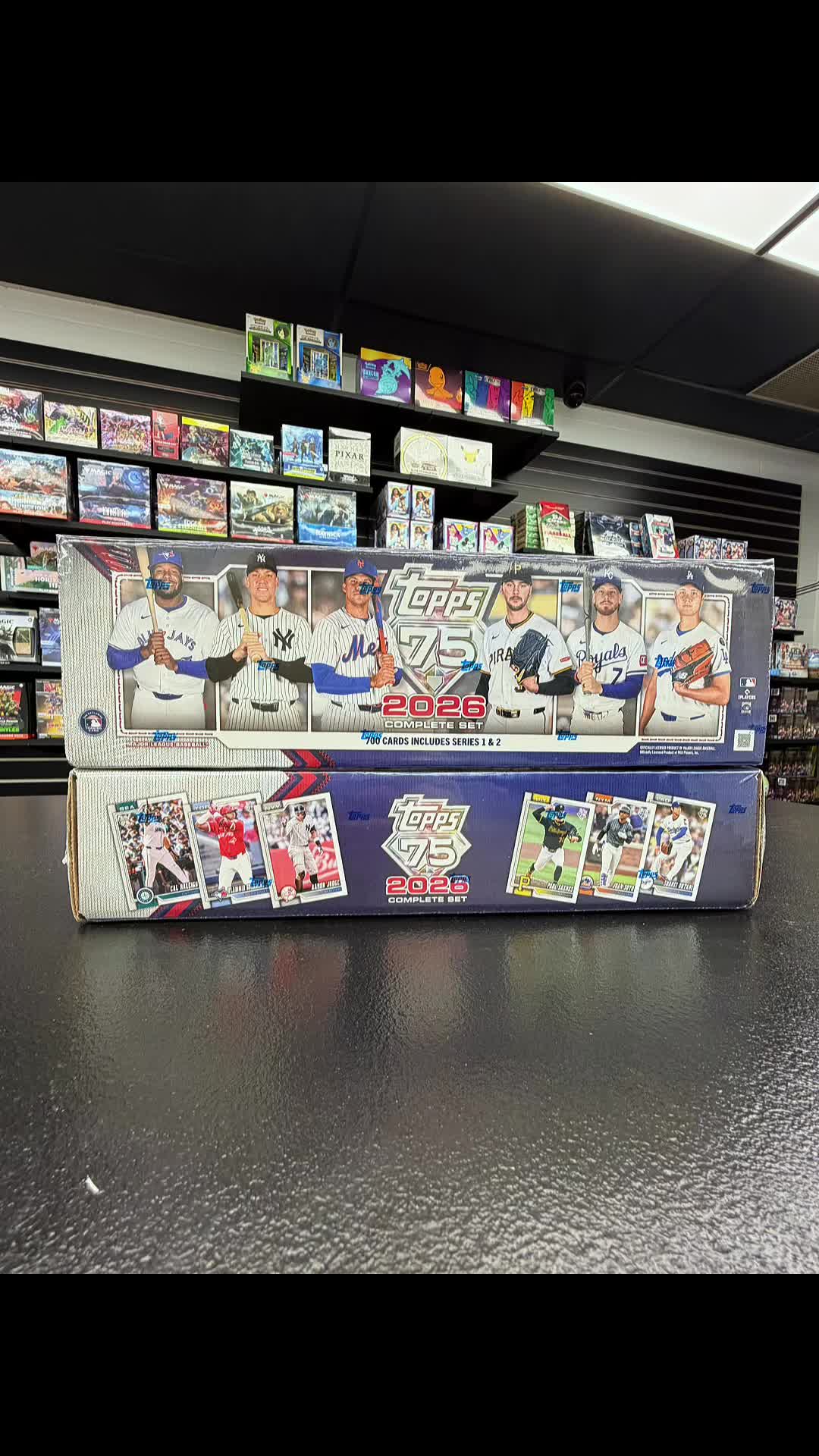 ⚾🔥 The 2026 Topps 75th Anniversary Series 1 & 2 Complete Set is here! All 700 flagship cards, top stars, and rookies in one iconic coll