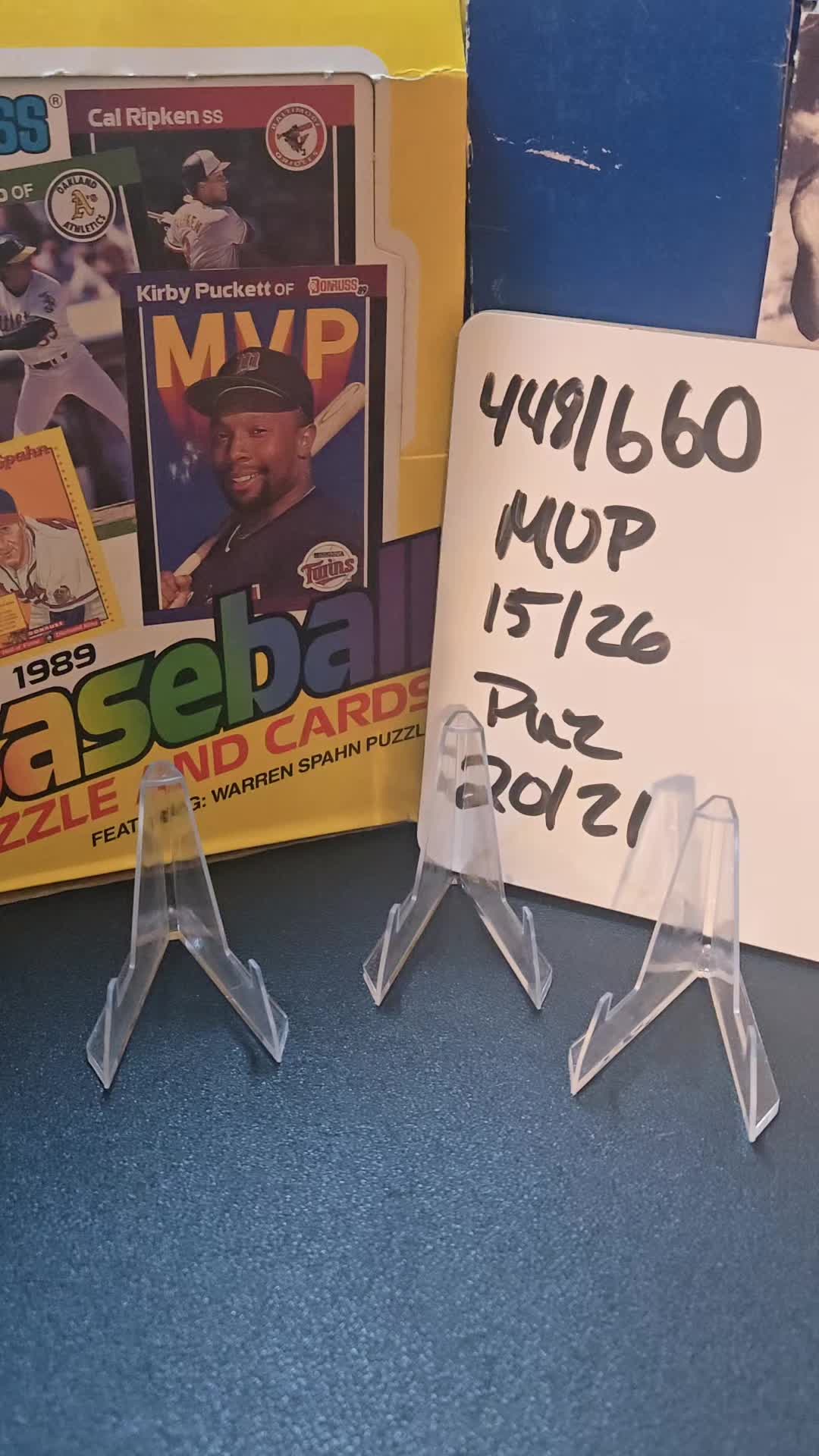 Bo Knows the Stand! Building a set of 1989 Donruss Baseball! #lunchripchris #rippingwax #junkwaxjunkies #junkwaxera #Donrussbaseball
