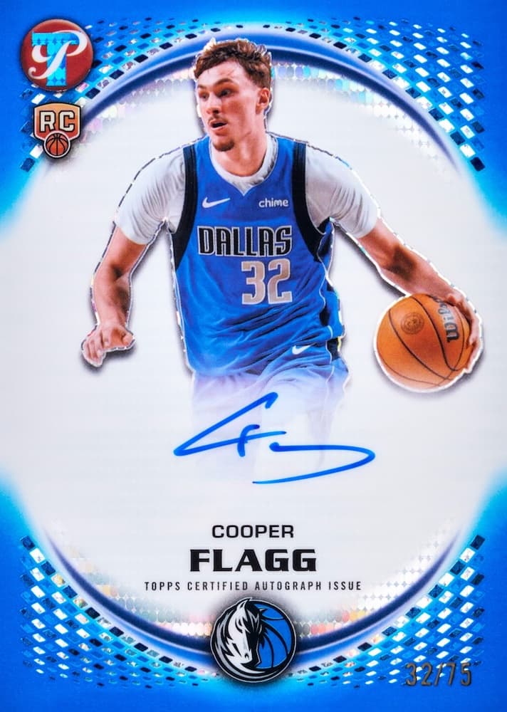 Cooper Flagg Pristine Autographs