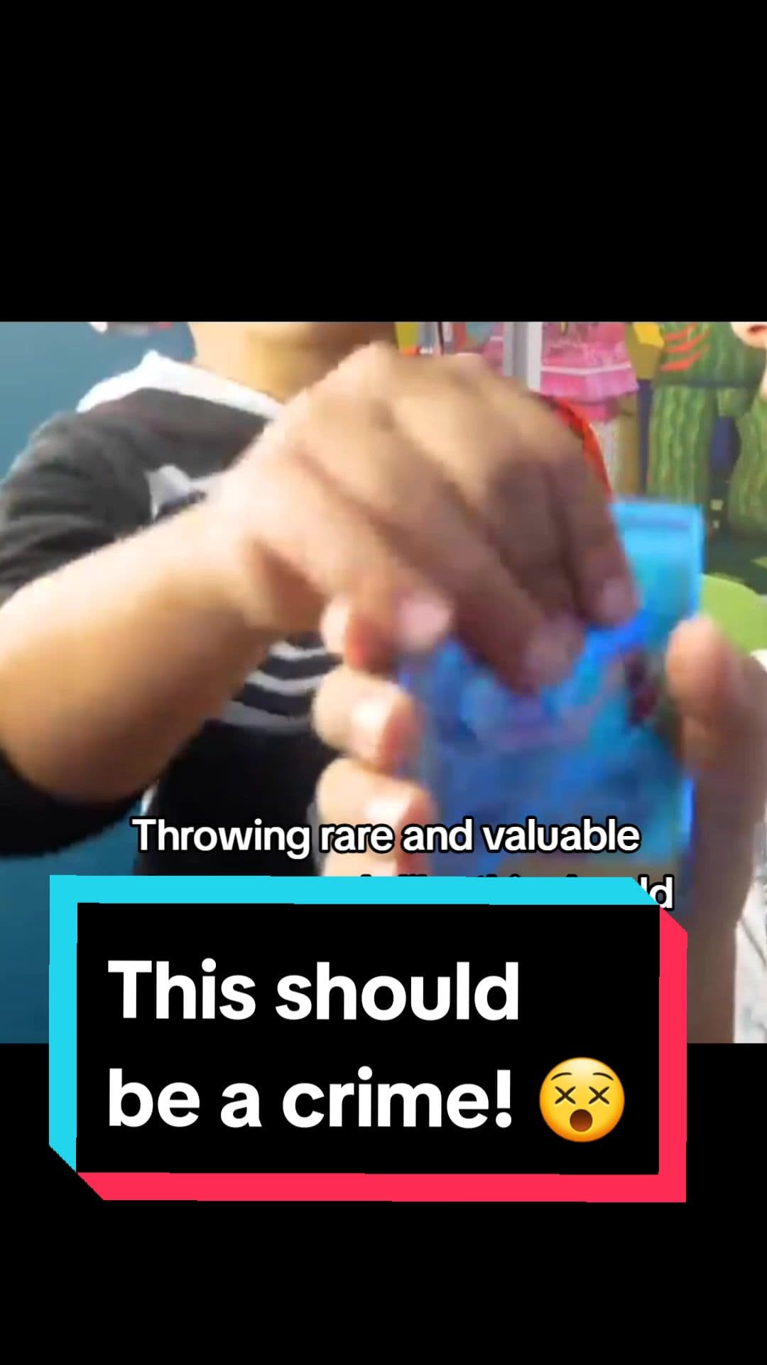 Rare expensive Pokemon Card gets WRECKED! What would you do if this happened to you? #pokemonscarletviolet #pokemonpulls #pokemon #pokemonca