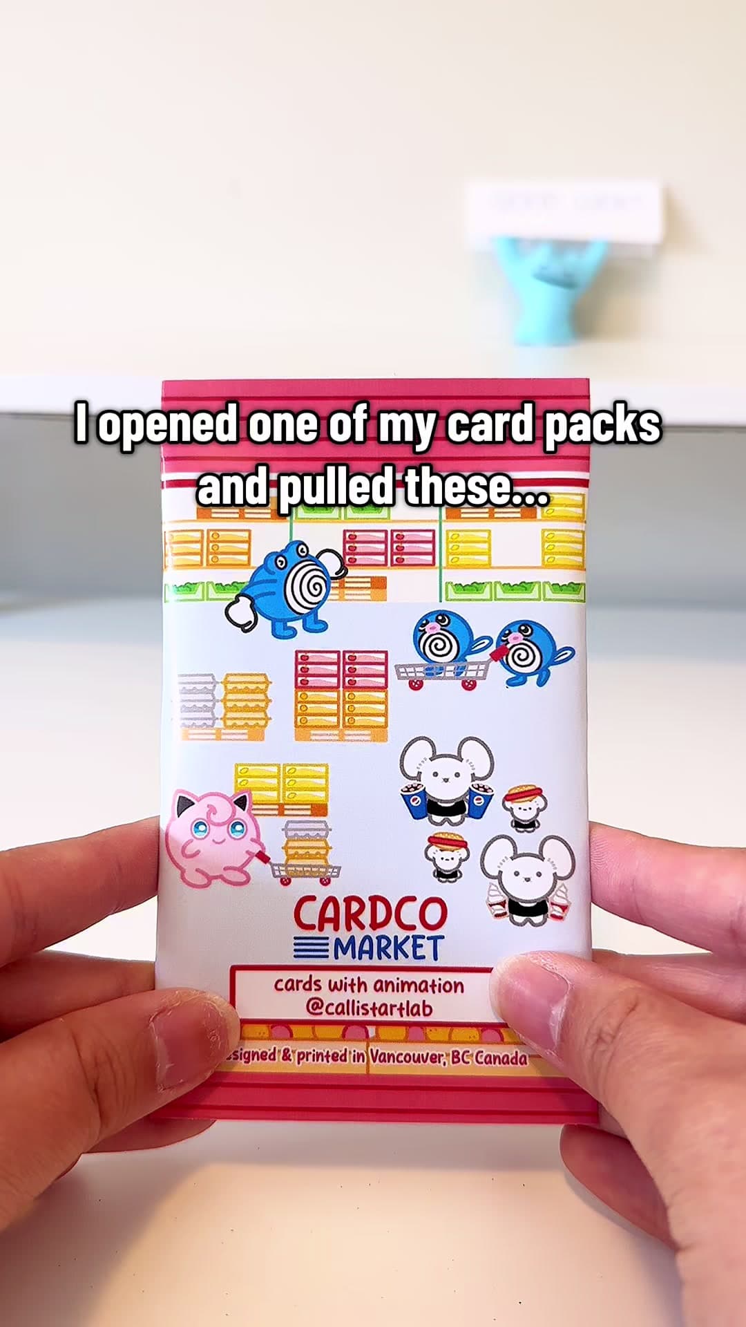 Three months later, I’m opening my own Pokémon card packs again!! 😆
I’m so happy you guys enjoy watching me pull my own cards as the creat