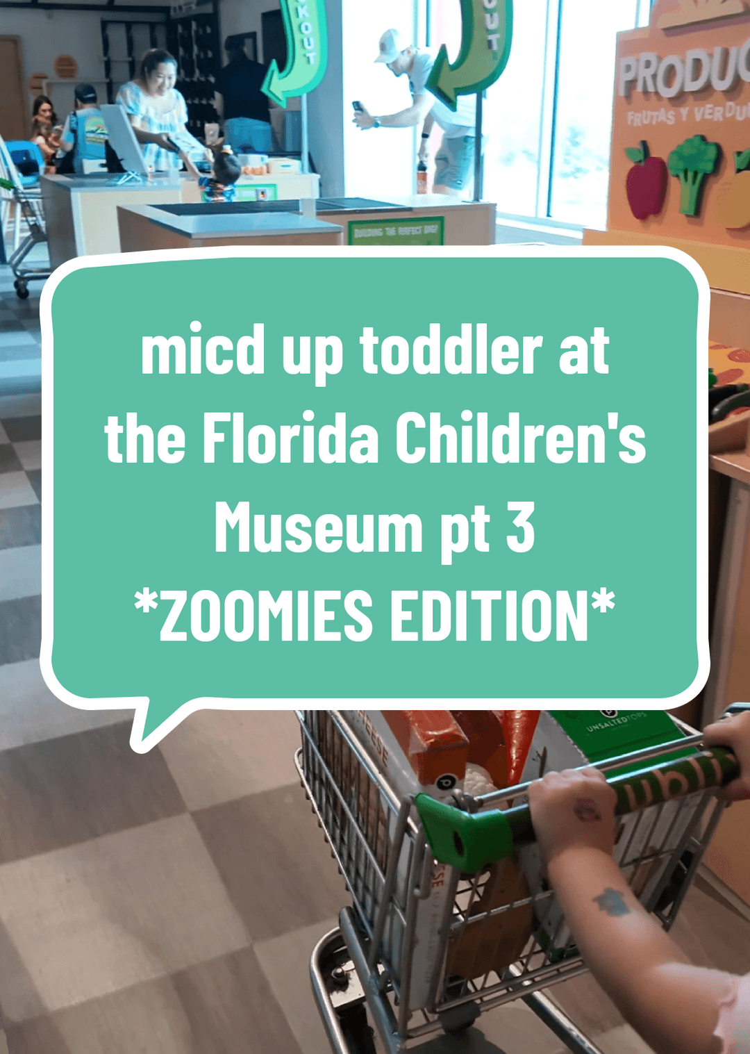 once again, my condolences to your ears if you are wearing headphones... we have another ZOOMIES episode...
@Florida Children’s Museum
#mi