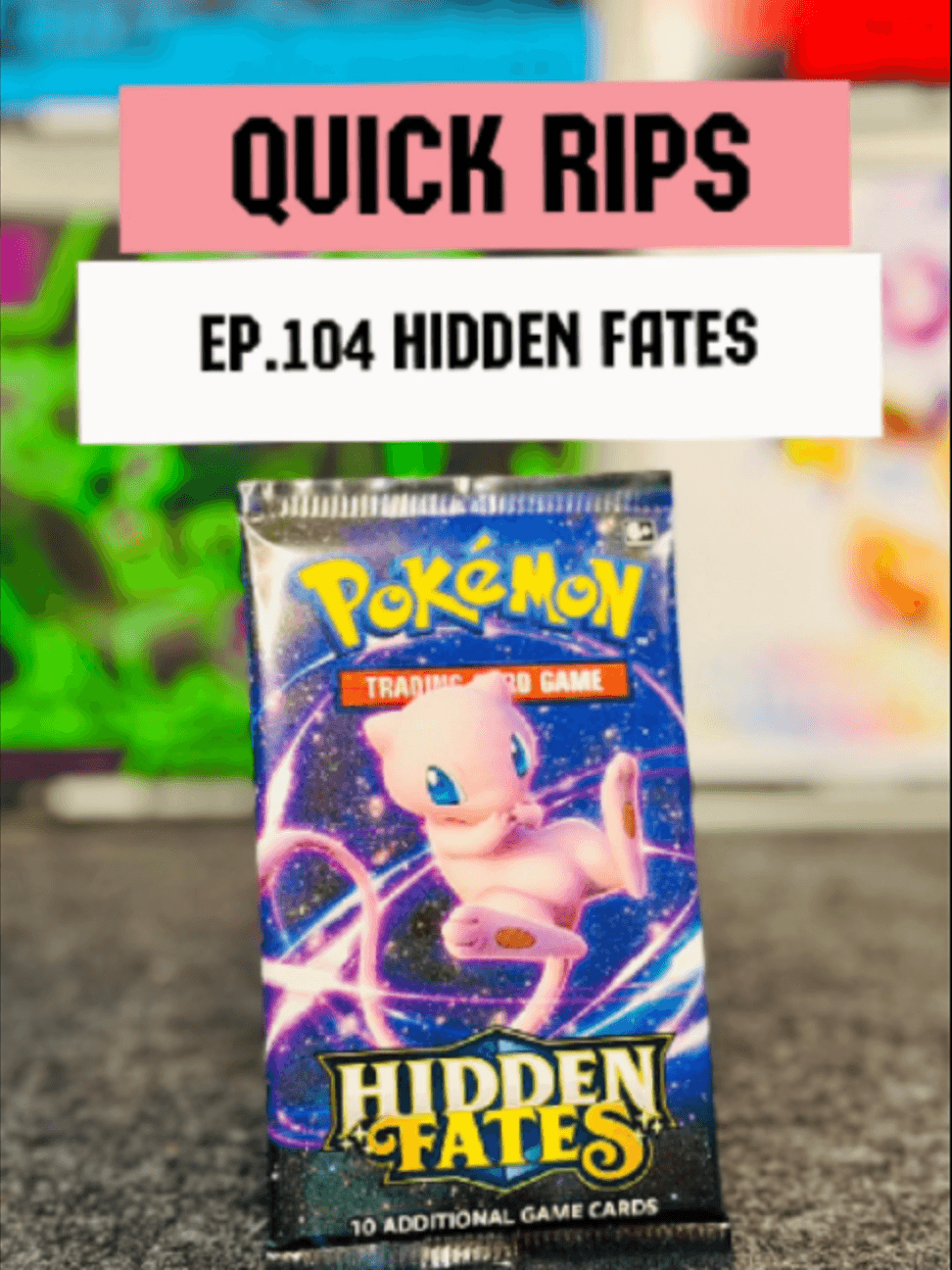 Quick Rips Ep104 – Hidden Fates ✨ Hidden Fates… always feels like it’s hiding something 👀 #PokemonCards #PokemonTCG #Reels #PokemonReels #h
