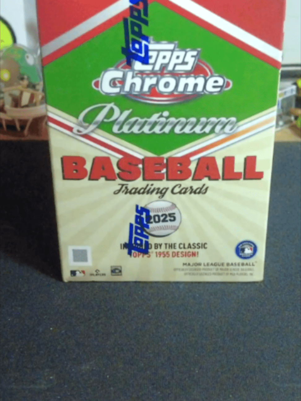 THE 1955 CHROME CHASE! π±βΎ Ripping a brand-new 2025 Topps Chrome Platinum Baseball Blaster! Zeroing in on the ultimate hunt for retail-exclu
