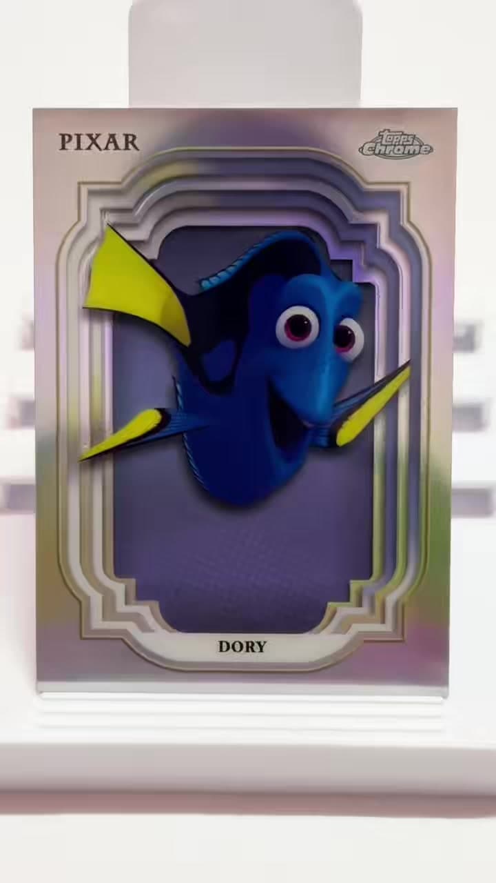 DORY (107) REFRACTOR* PIXAR 2024 Topps Chrome Disney Base Refractor Card Finding Nemo & Dory
