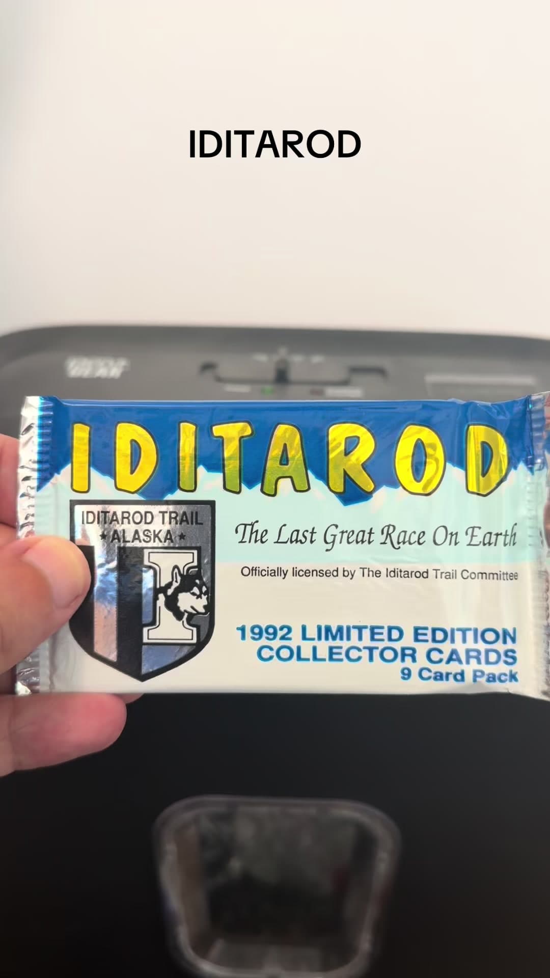 Ripping 1992 Iditarod Trading Cards #1992 #iditarod #alaska #cards #shredding