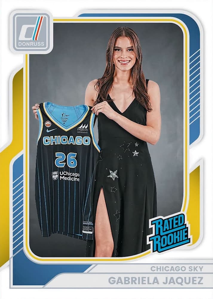Gabriela Jaquez RC autograph