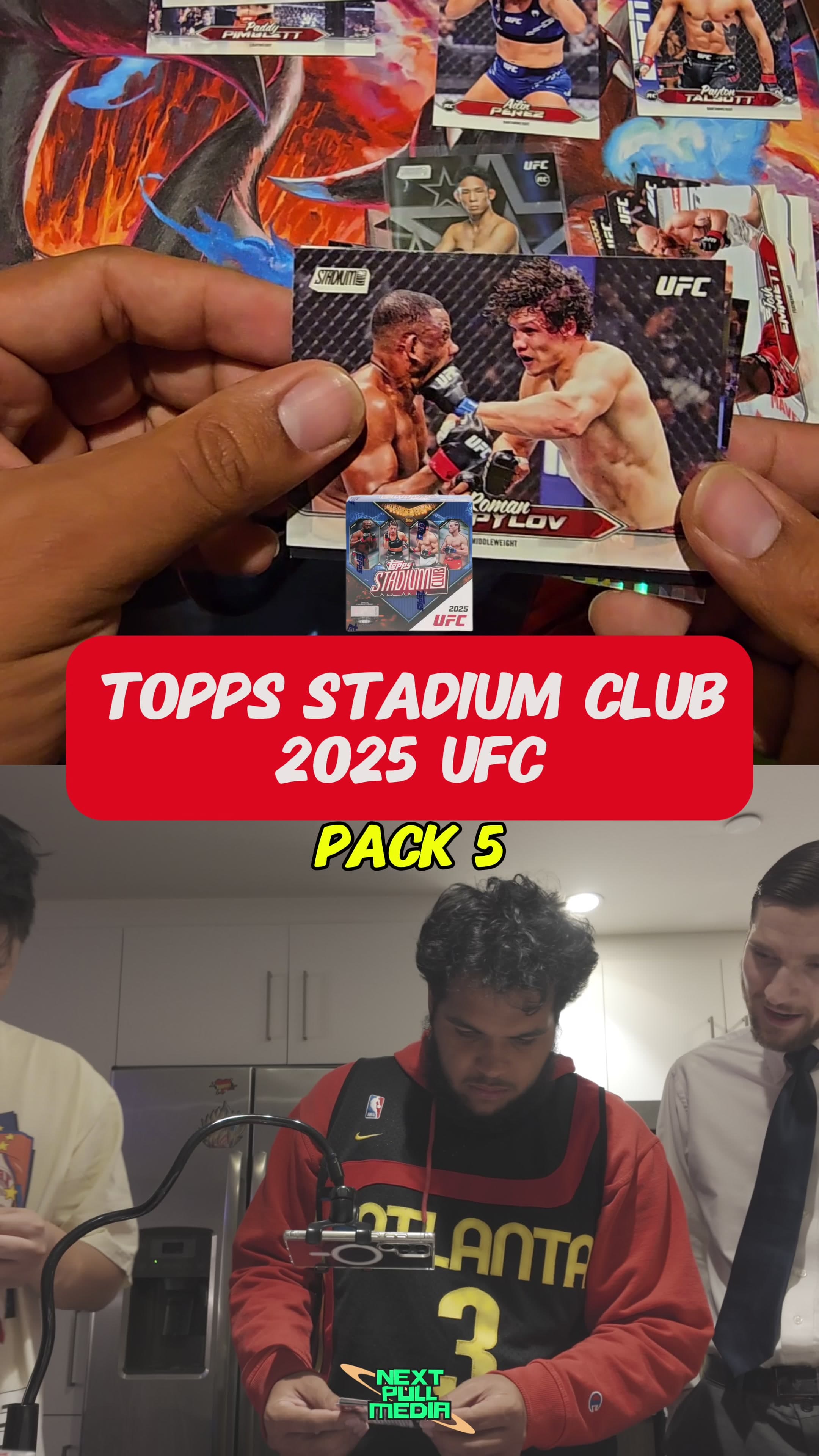SPECIAL GUEST BRYCE STEPS UP FOR PACK 5 🔥🥊 Bryce @b_endrizzi is in the building and he’s taking his shot at the 2025 Topps Stadium Club UFC Mega Box 📦
Every pack has potential… parallels, inserts, autos… you NEVER know what’s coming next This box has been HEAT from the start and Bryce is trying to add another hit to the board 😤 FULL RIP WITH BRYCE LIVE NOW ▶️
https://www.youtube.com/watch?v=SLozZnH0PHU&t=291s #NextPullMedia #UFCCards #ToppsStadiumClubUFC #SportsCardCommunity #BoxBreak@nextpullmedia