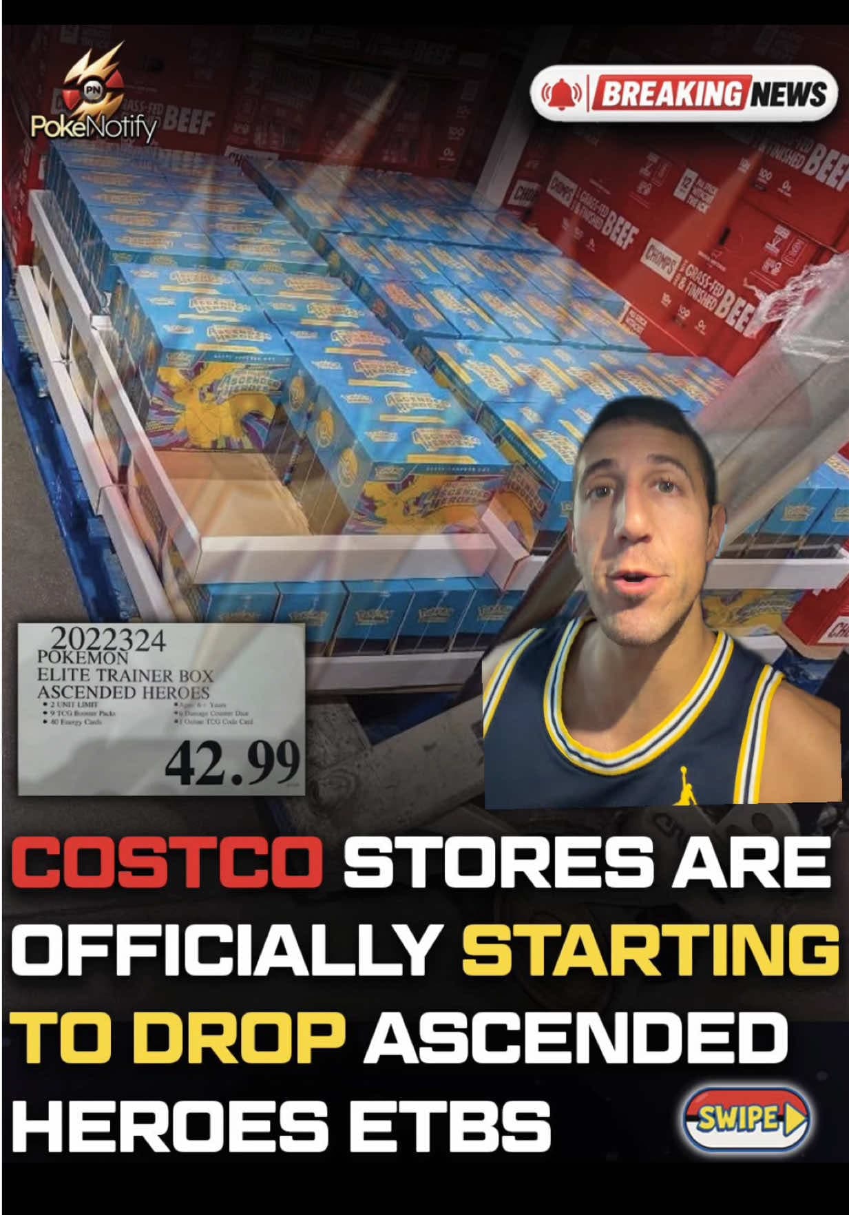 Costco stores officially started dropping Pokémon Ascended Heroes ETBs! 🚨🚨🚨 #pokemon #pokemoncards #pokemontcg #pokemontradingcardgame #
