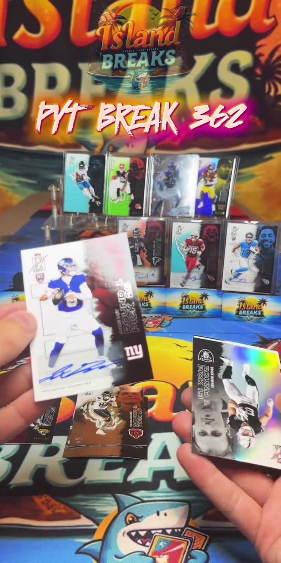 PYT BREAK 362 in the books! Another successful break of 2025 Topps Signature Jumbo Hobby! π₯ππΌ #cardbreaks #footballcards #nflcards #topps