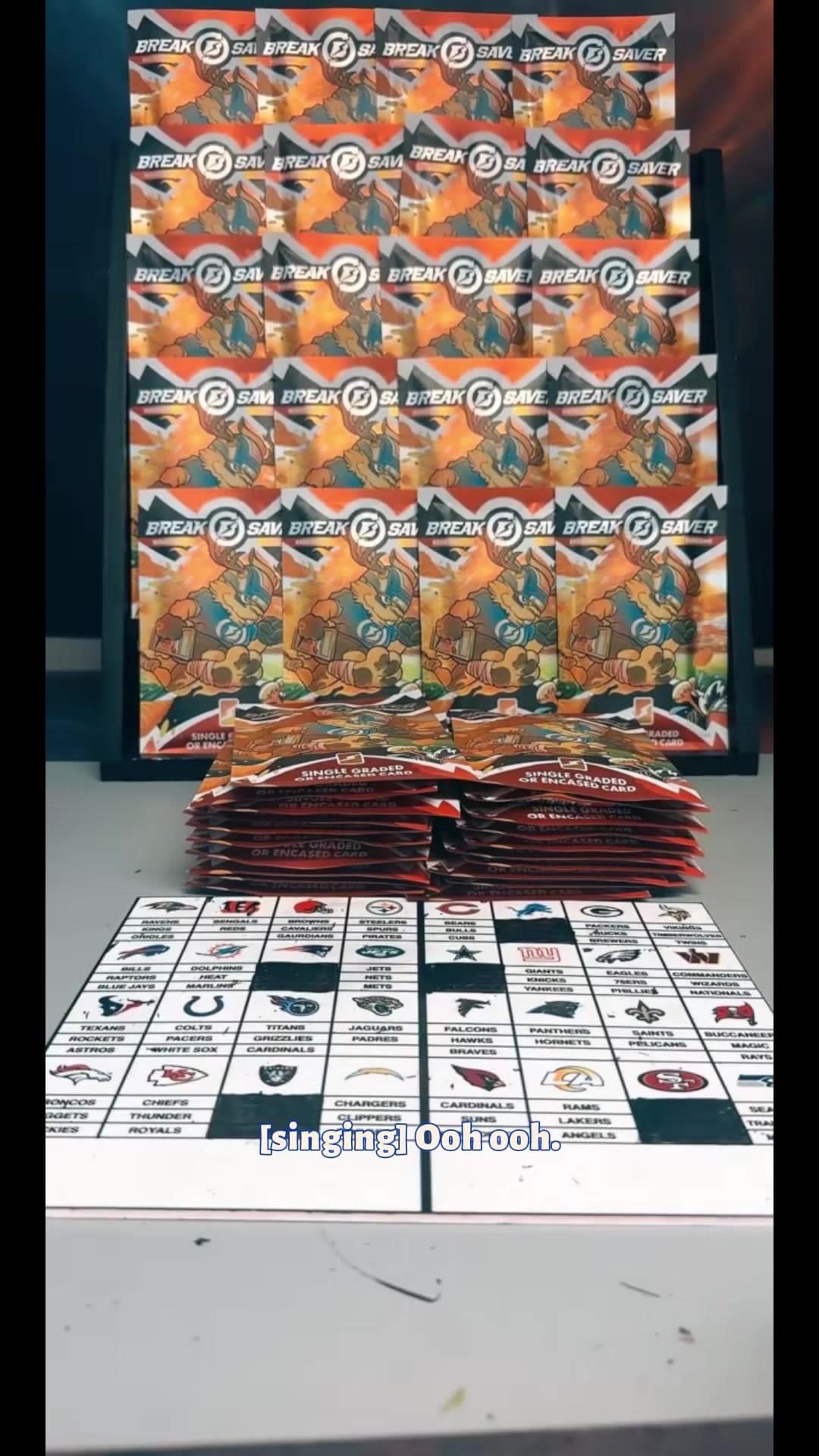 20 Hits- 20 REDZONES PACKS- One Card Per Pack