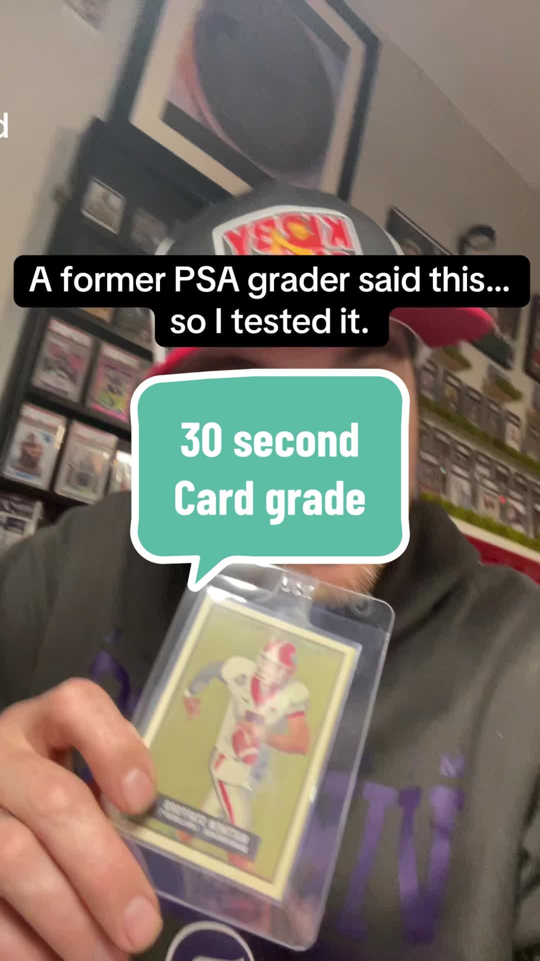 I watched a YouTube interview where a former PSA grader explained how quickly cards are graded, sometimes just seconds per card. That made m