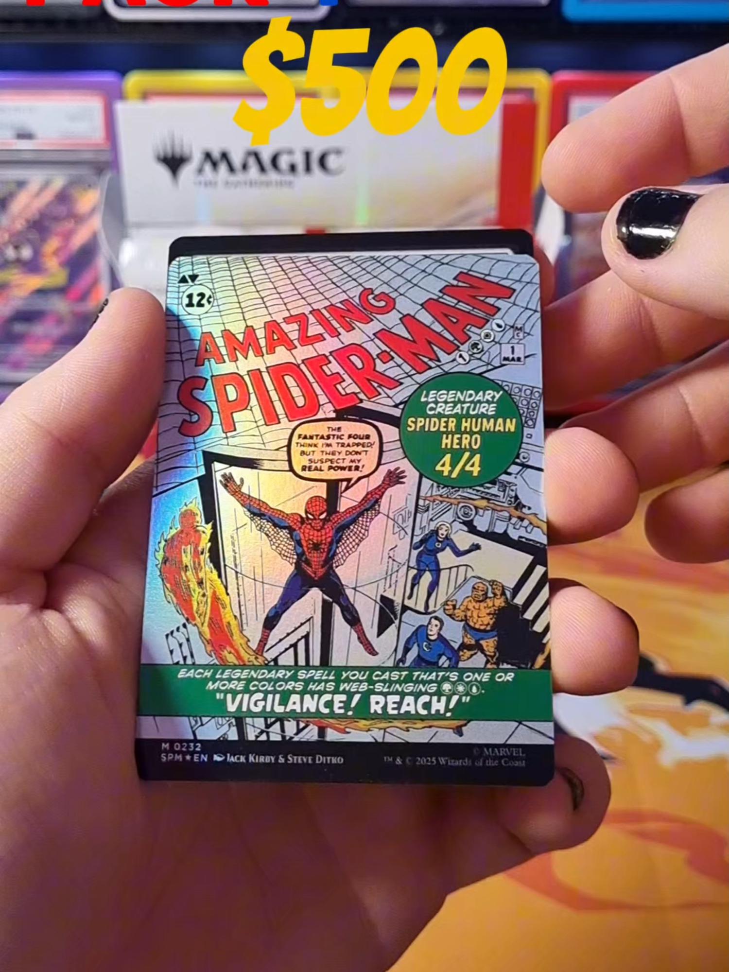 MTG Spider Man!! Collector packs Episode 38!!
EARLY ACCSESS SPIDER MAN!! $1200 Collector booster box supplied by Gamers Village! if you wan