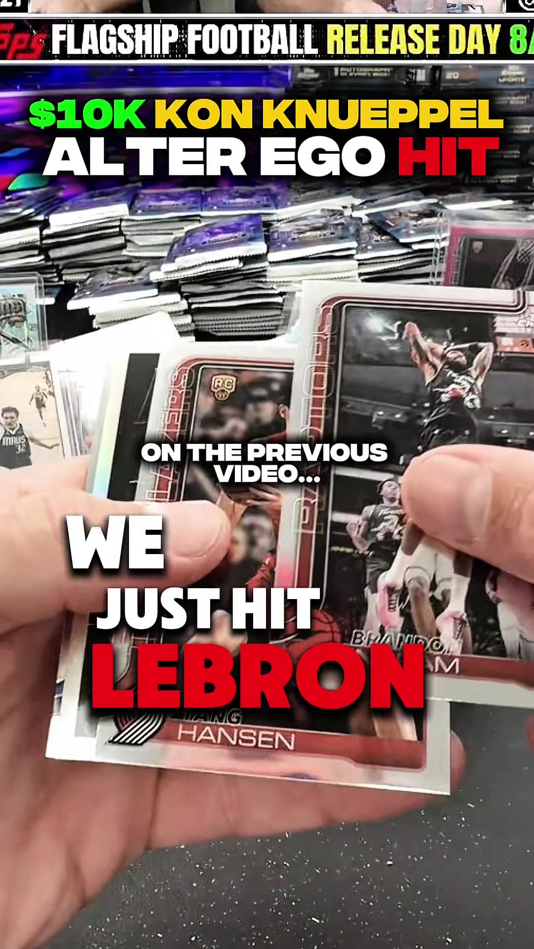 $10K KON KNUEPPEL ALTER EGO 🤯🔥 We just pulled a Kon Knueppel Alter Ego worth around $10K while ripping Topps Chrome Update NBA! 😳🔥 Would