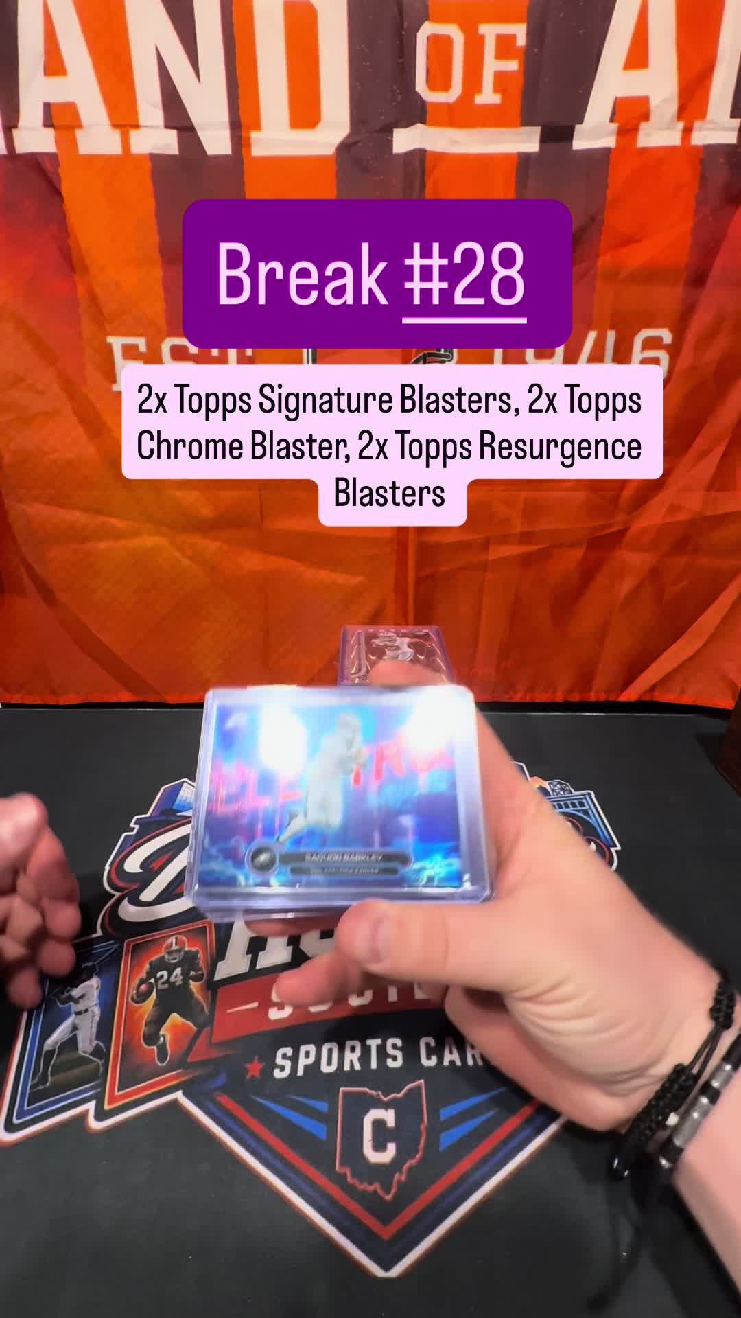 🔥The HITS from Break #28🔥 🏈6 Blaster Box Break🏈 💥HIGHTLIGHTS: -Electro Lights Saquon Barkley -Jack Kiser RC Auto /375 -Mykel Williams
