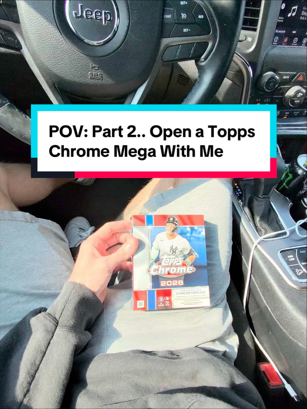 POV: Part 2 — Open a Topps Chrome Mega with me! 👀⚾ We’re back for the second half of the box… let’s see if the best pull was hiding in Part