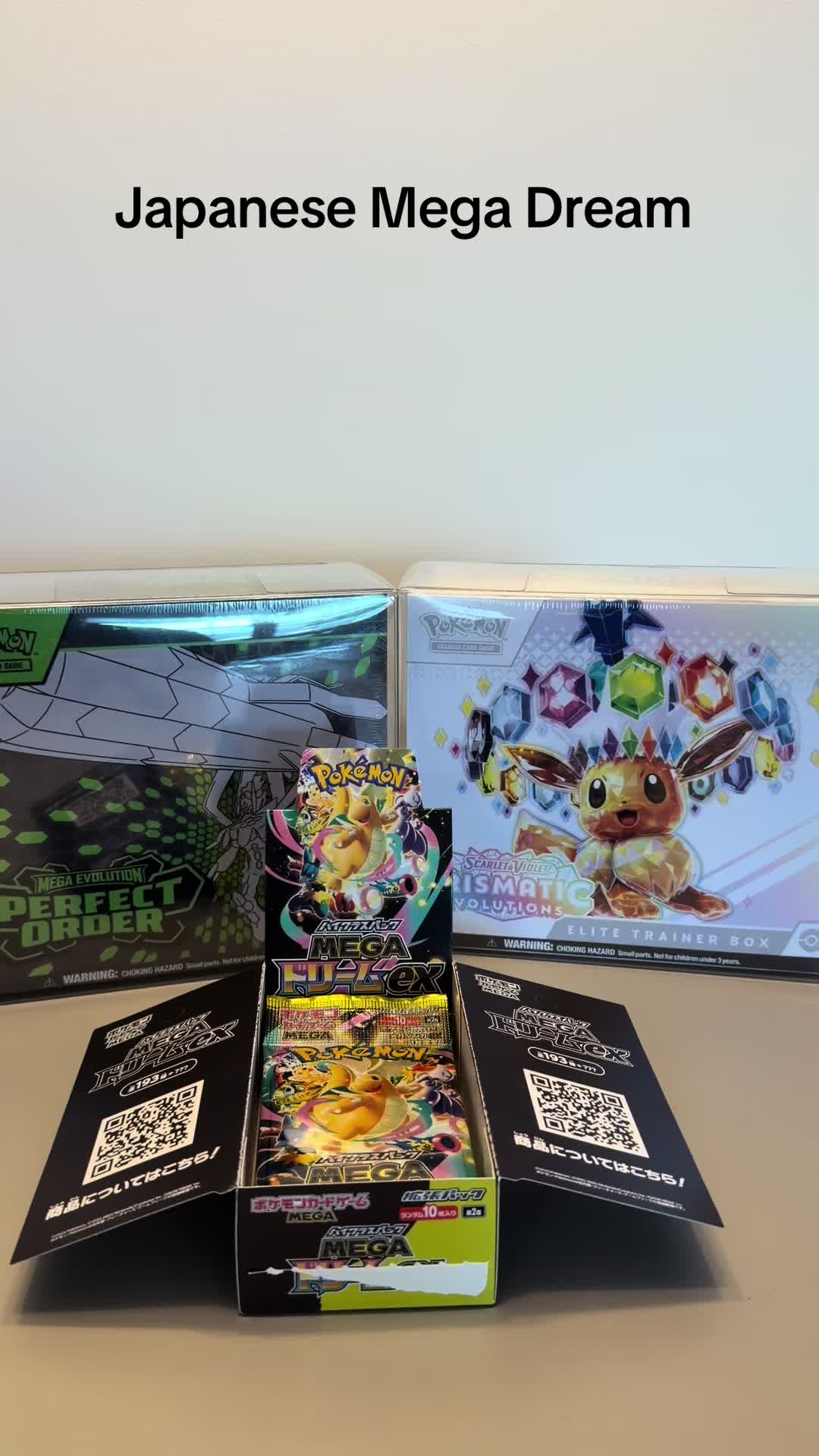 Japanese Pokemon Mega Dream Pack Rip #pokemon #pokemoncards #pokemontiktok #packrip #cardbreaks