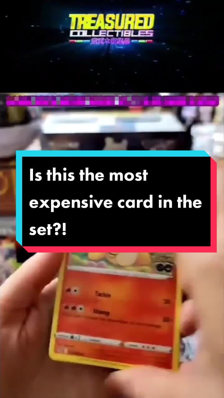 Is this the rarest card? Join us on whatnot for Pokemon fun! link in bio #pokemon #pokemoncards #viral #pokemonpulls
