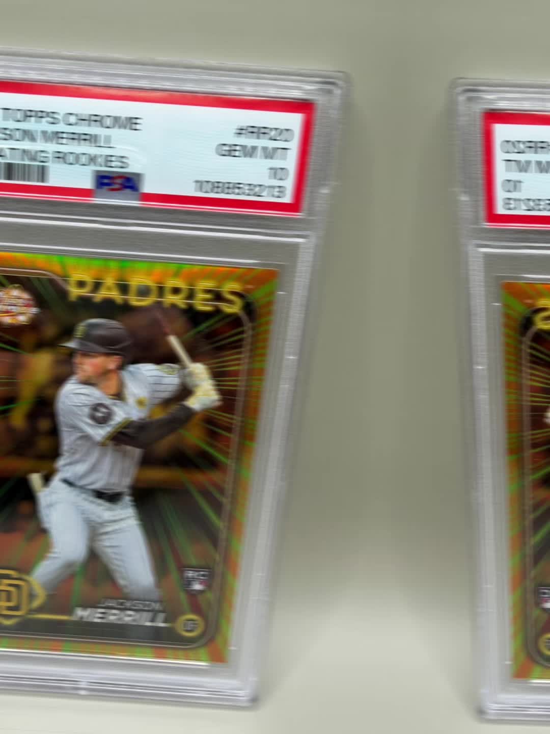 Jackson Merrill is becoming must watch baseball 👀🔥 Is this a card you grab now before the hobby goes crazy? #JacksonMerrill #ToppsChrome #