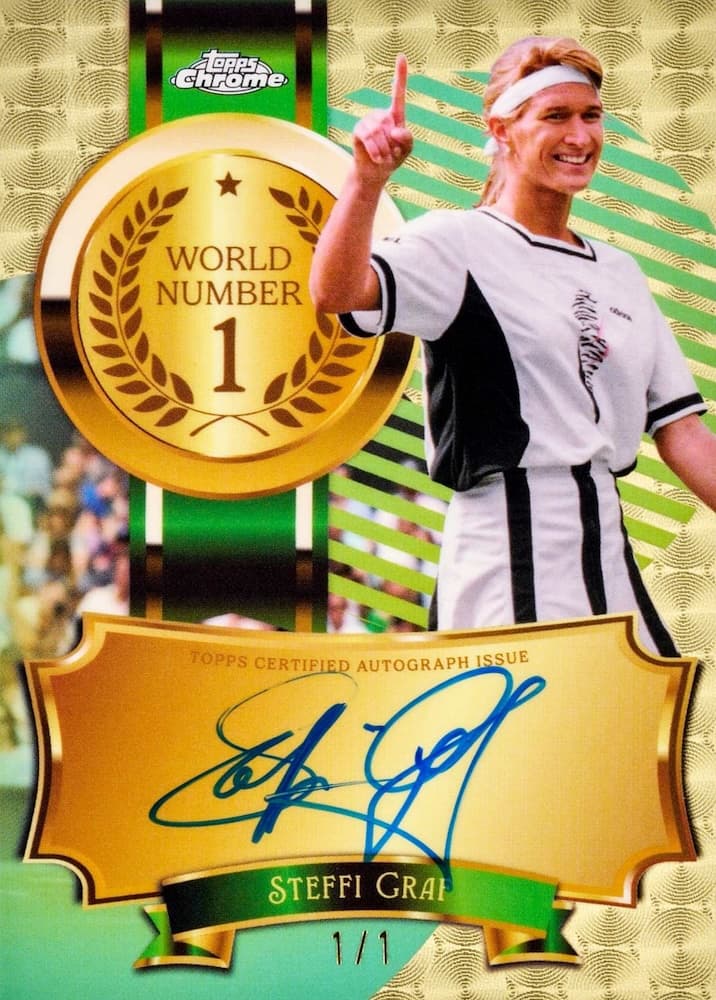 World Number 1 Autographs