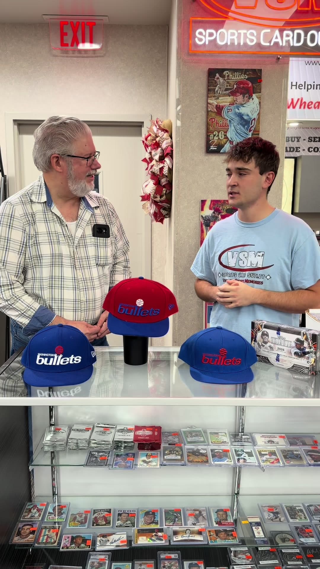 Wow - he got it on the first try!!! Let’s go!!! #coworkersbelike #sportscards #thehobby #cardcollector #baseballcards @Topps