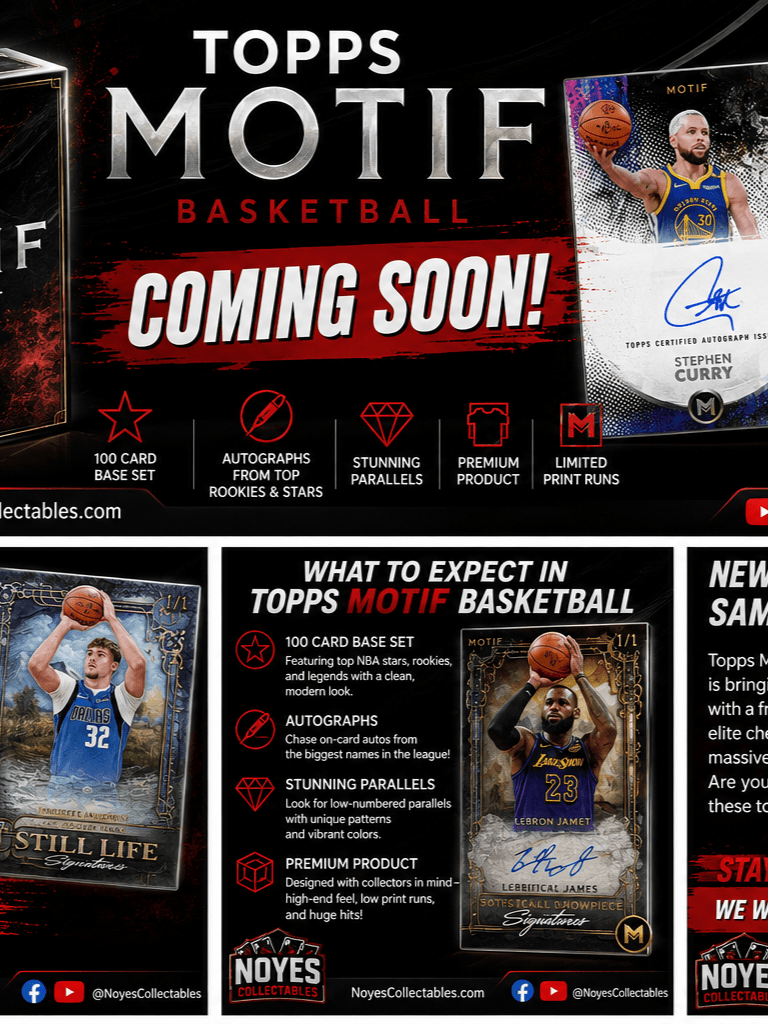🚨 Topps Motif Basketball is COMING! 🤯 These preview cards are absolutely INSANE! 🎨 Museum-quality artwork ✍️ On-card autos 💎 1/1 chase c