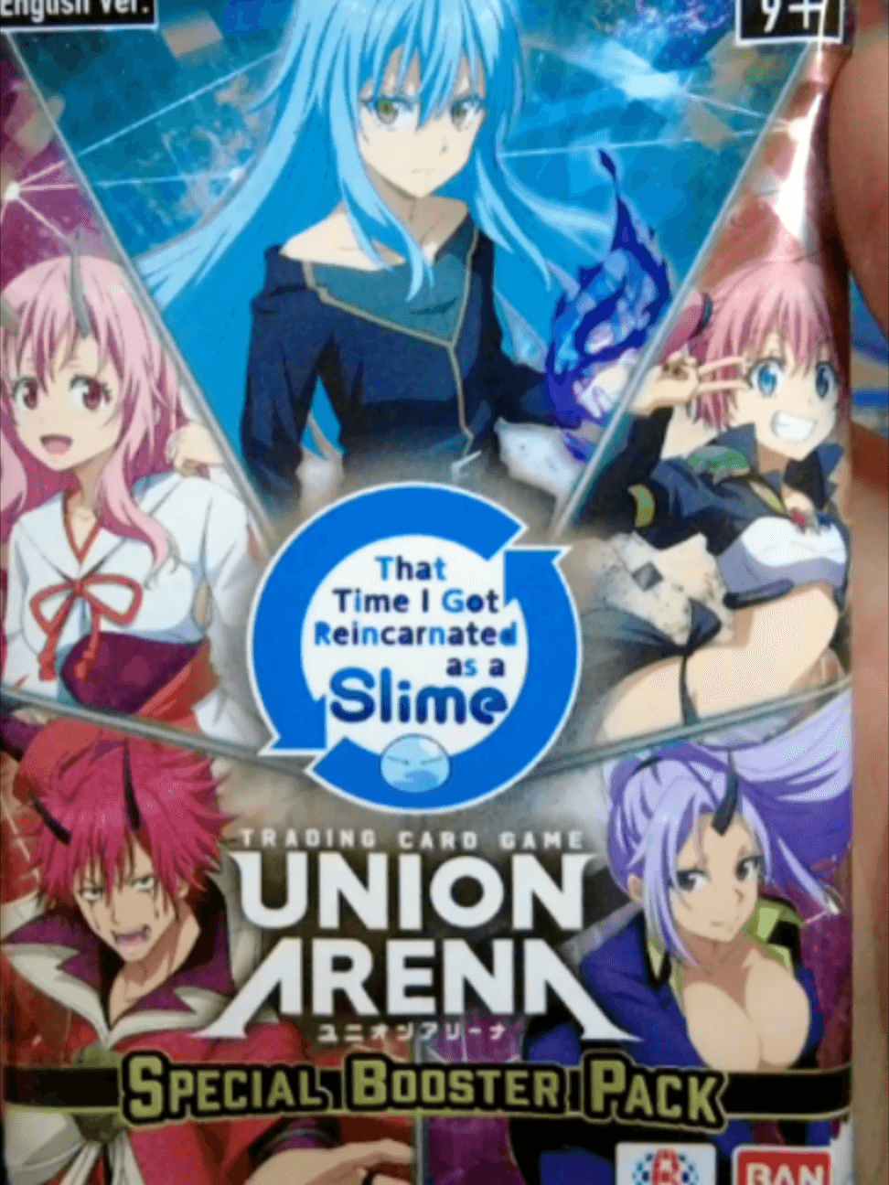 Ripping 4 packs of the new Union Arena Slime set at the Vault! πΉβ¨ The frame designs and Demon Lord card art are top-tier. Are we pulling a