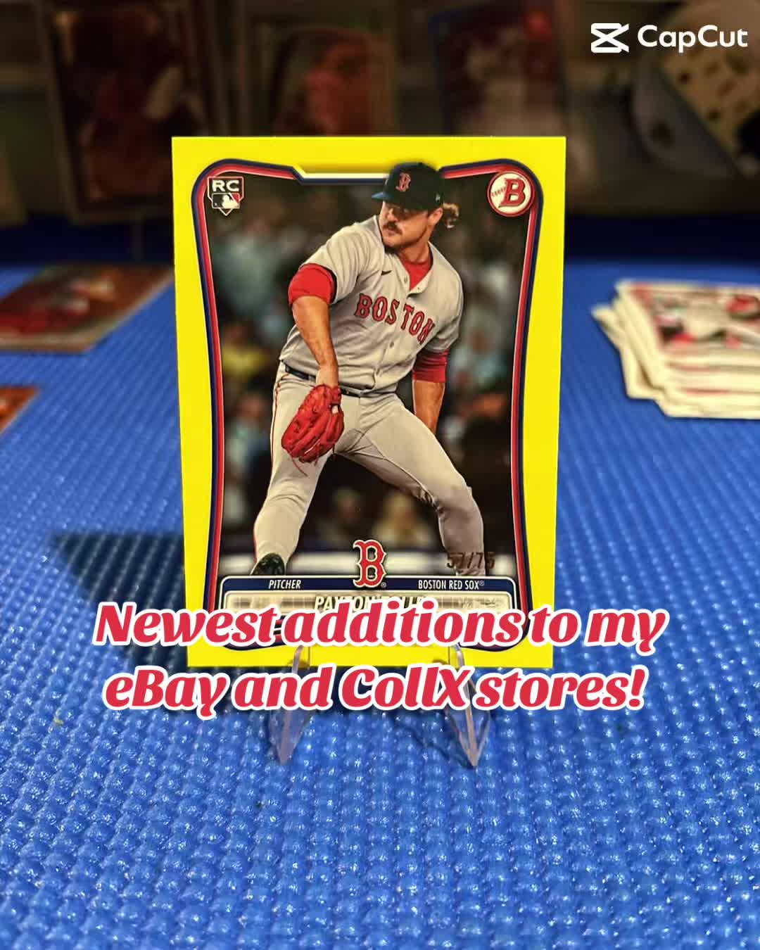 Check out these sweet #BostonRedSox #rookie #baseballcards in my eBay and CollX stores! #sportscards #topps https://ebay.us/m/xi6nnf