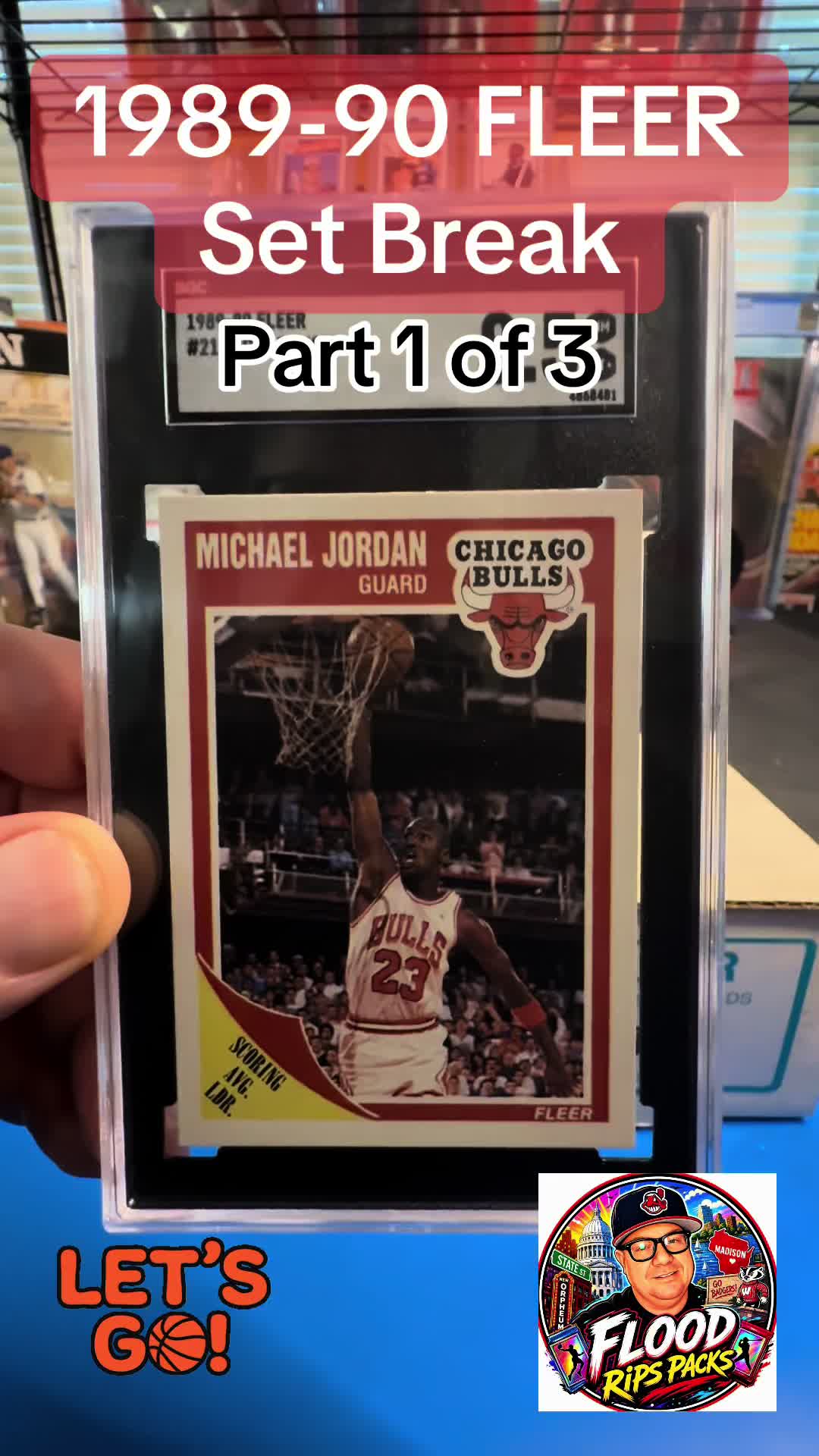Comment if you Like JORDAN Cards!! REPOST IF YOU LOVE EM!!! THANKS! Part 1 of 3 #jordan #fleer #cardcollector #sportscards #basketballcards