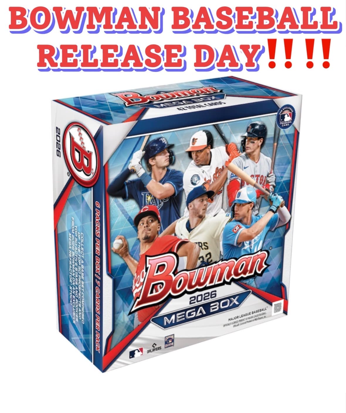 Happy Bowman 2026 release day! Who are you chasing from this set??⬇️
#bowman #baseball #mlb #sports #cards