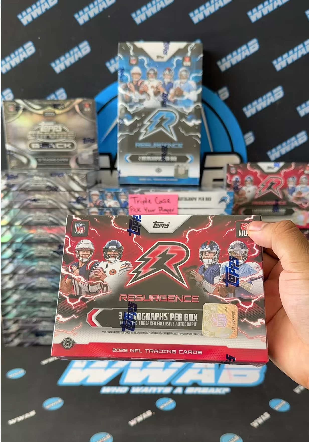 TRIPLE CASE PICK YOUR PLAYER. LIVE NOW!