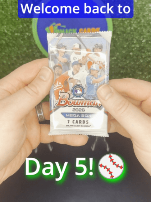 Ripping 2 2026 Bowman Baseball Mega Boxes Day 5 #tradingcards #sportscards #whodoyoucollect #unboxing #collectibles #cardbreaks #baseball #r